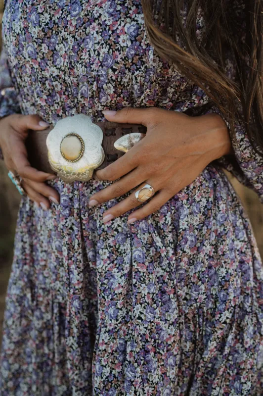 Rosita Ring | Brecciated Mookiate sold by Goldie Lew