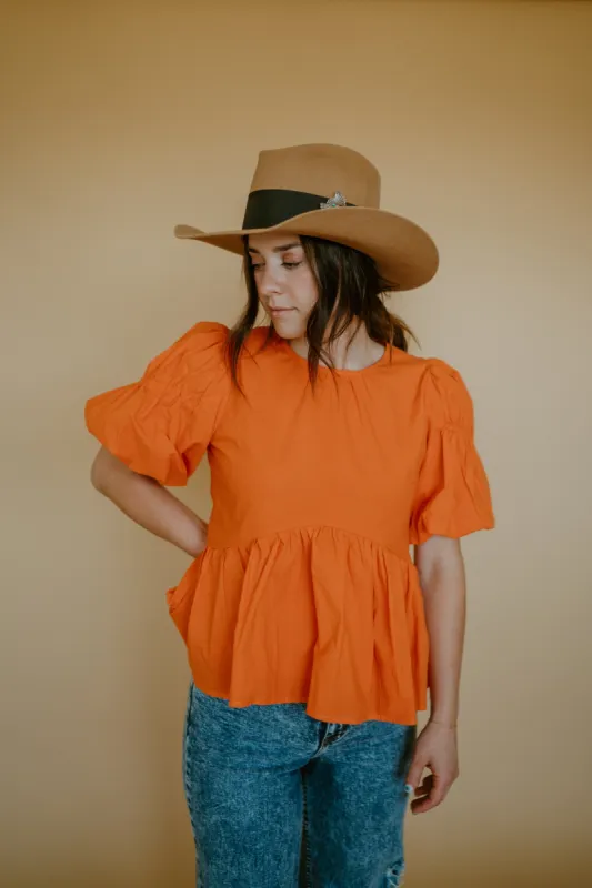 Tangerine Top sold by Goldie Lew