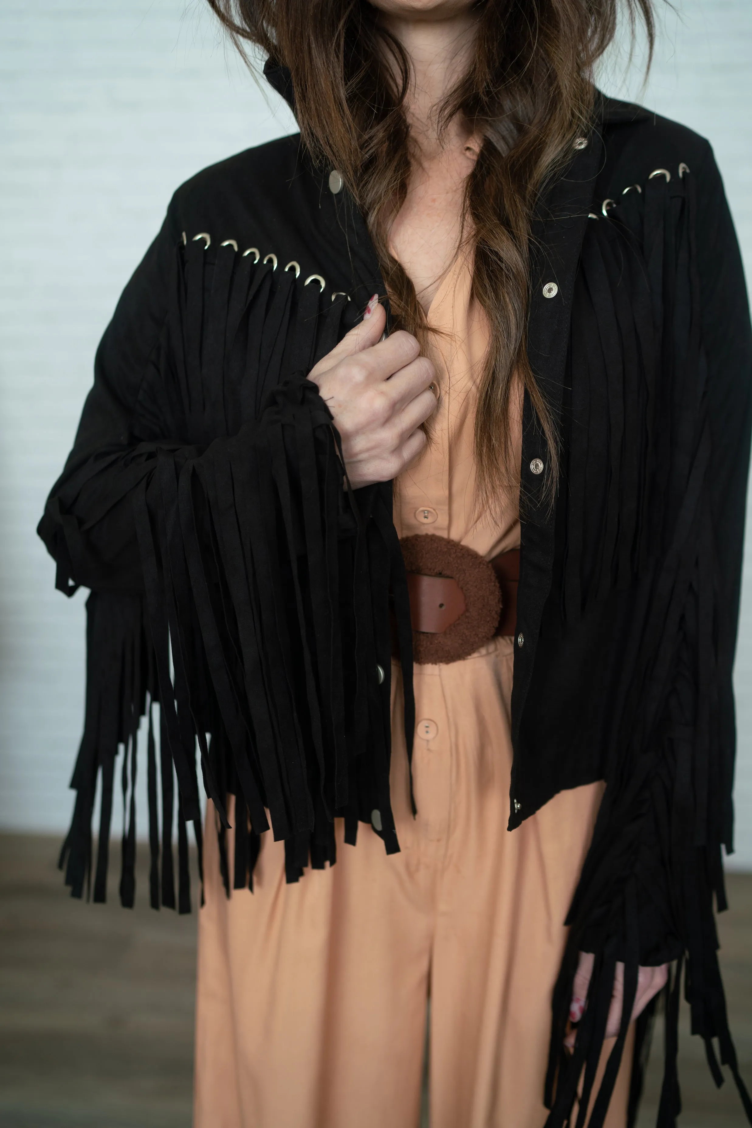 Hennessy Fringe Jacket sold by Goldie Lew product image thumbnail 5