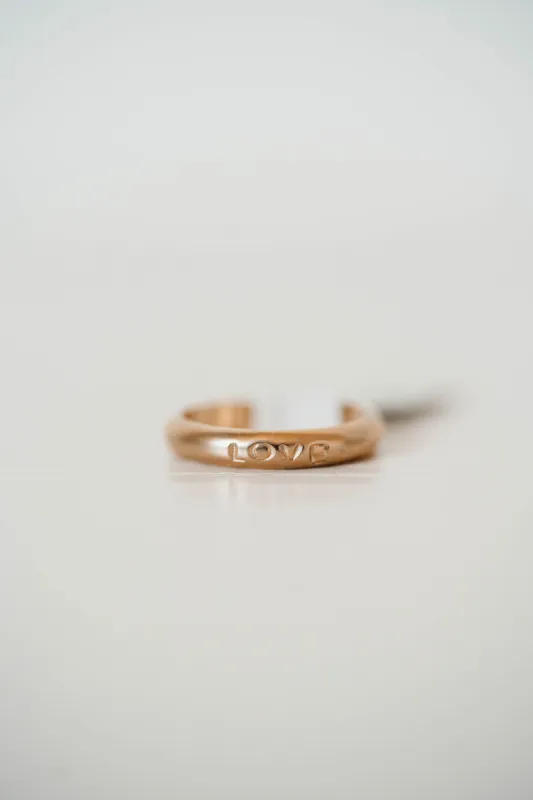 Love Ring | Gold Filled sold by Goldie Lew