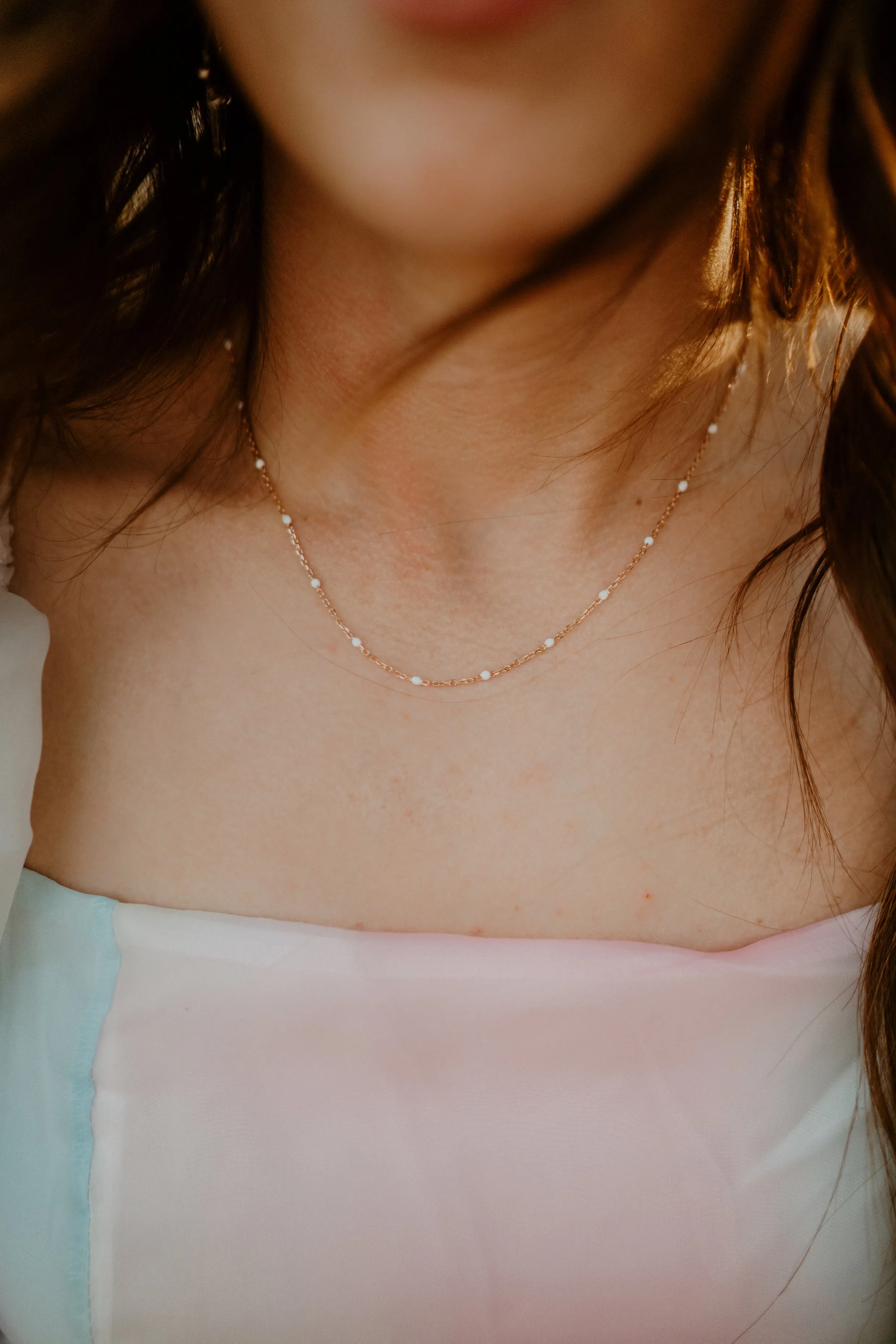 Maria Necklace | Rose Gold - FINAL SALE sold by Goldie Lew product image thumbnail 2
