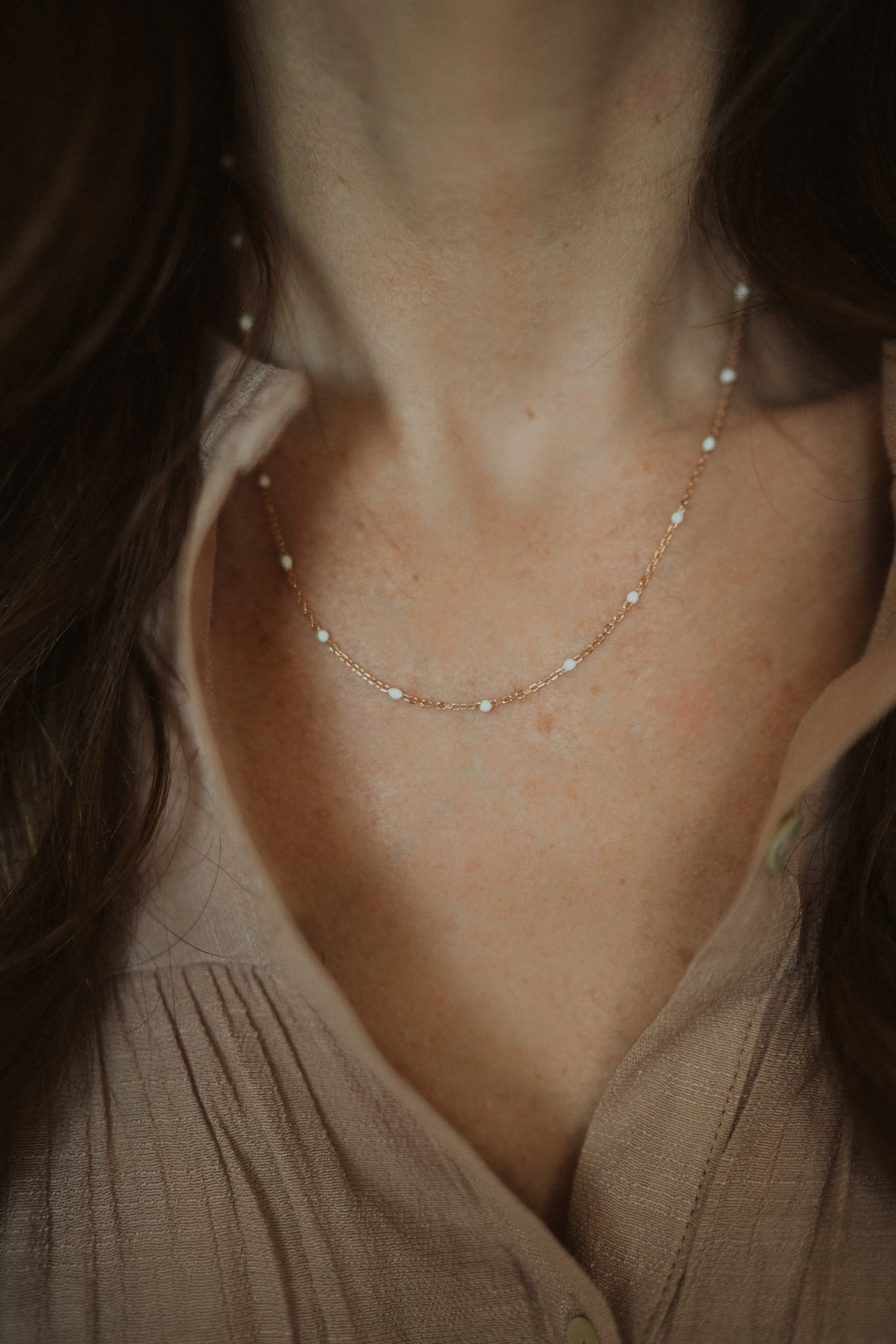 Maria Necklace | Rose Gold - FINAL SALE sold by Goldie Lew product image thumbnail 5