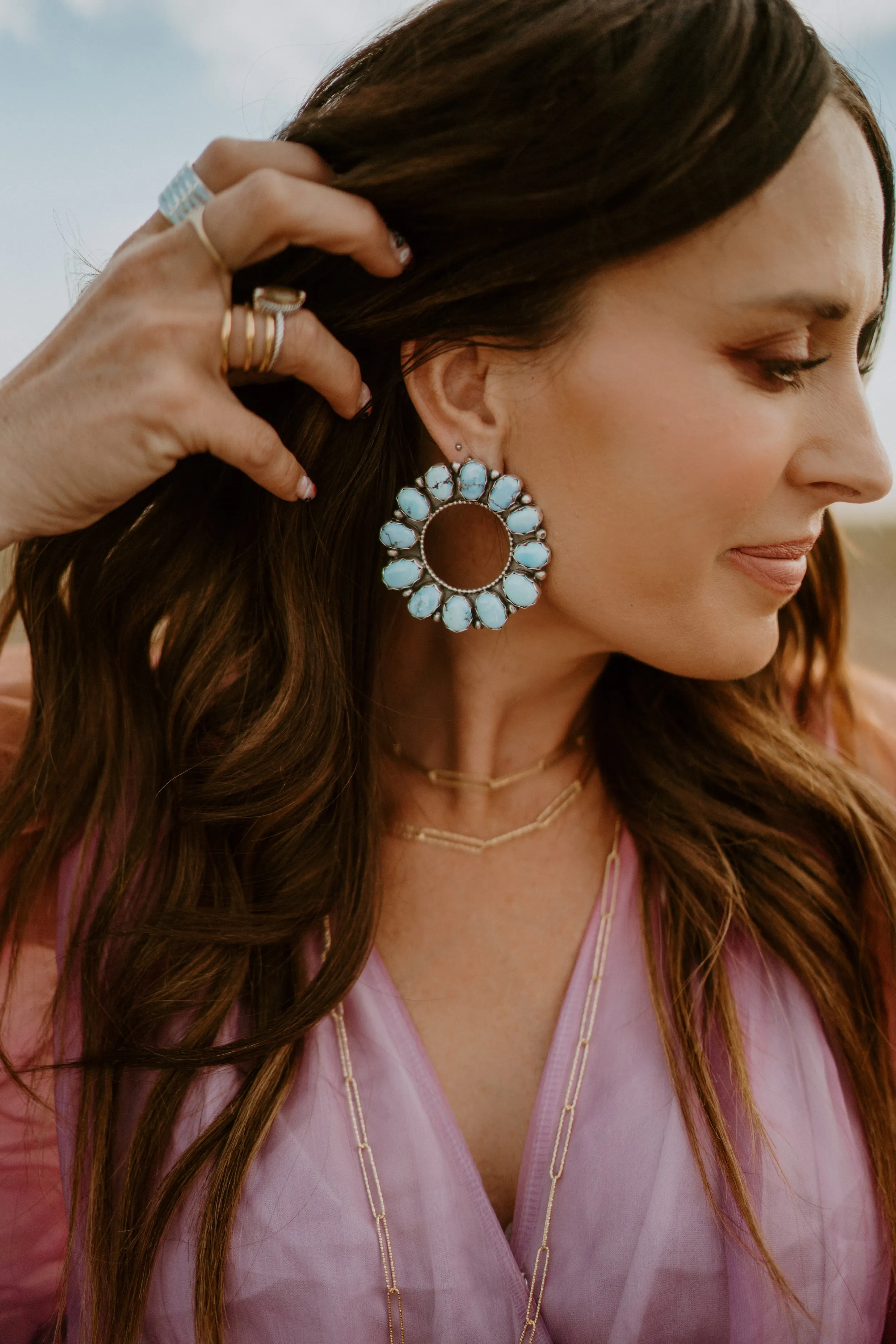 Zillow Earrings sold by Goldie Lew product image thumbnail 2