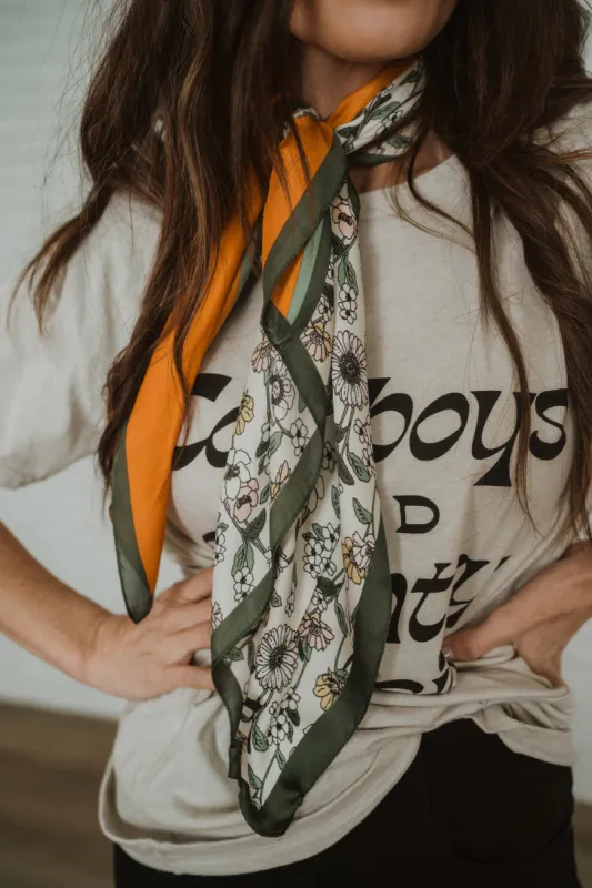 Green Gardens Wild Rag sold by Goldie Lew