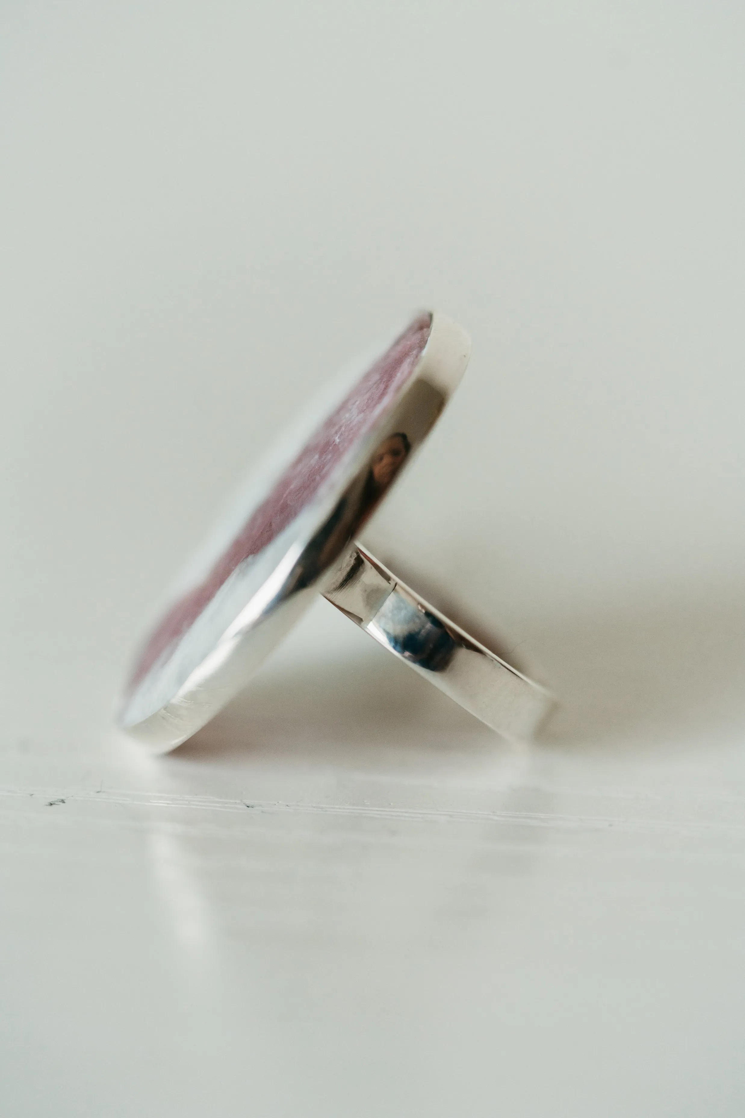 Palladia Ring | Porcelain Jasper sold by Goldie Lew product image thumbnail 3