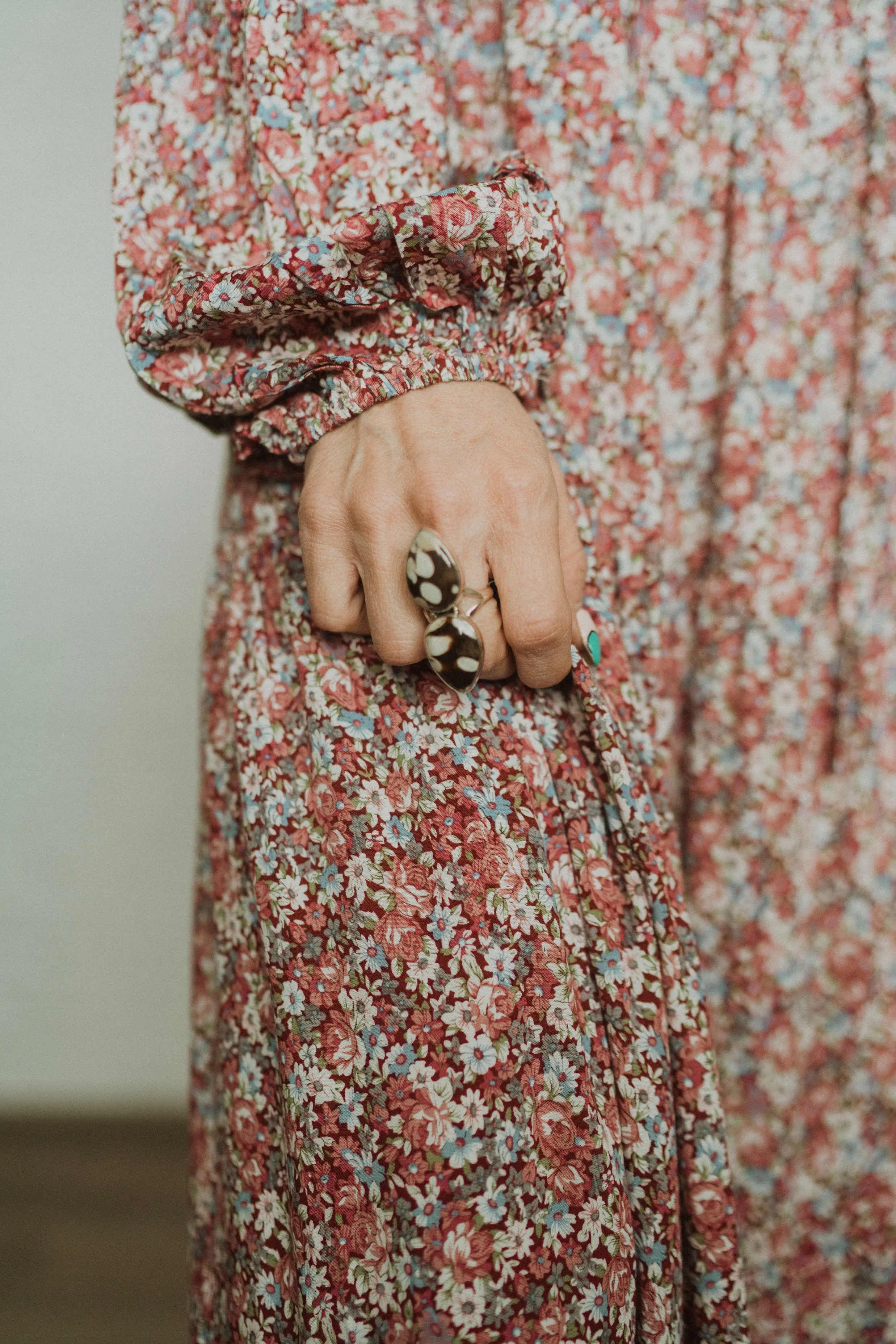 Odessa Ring | Peanutwood Jasper sold by Goldie Lew product image thumbnail 2