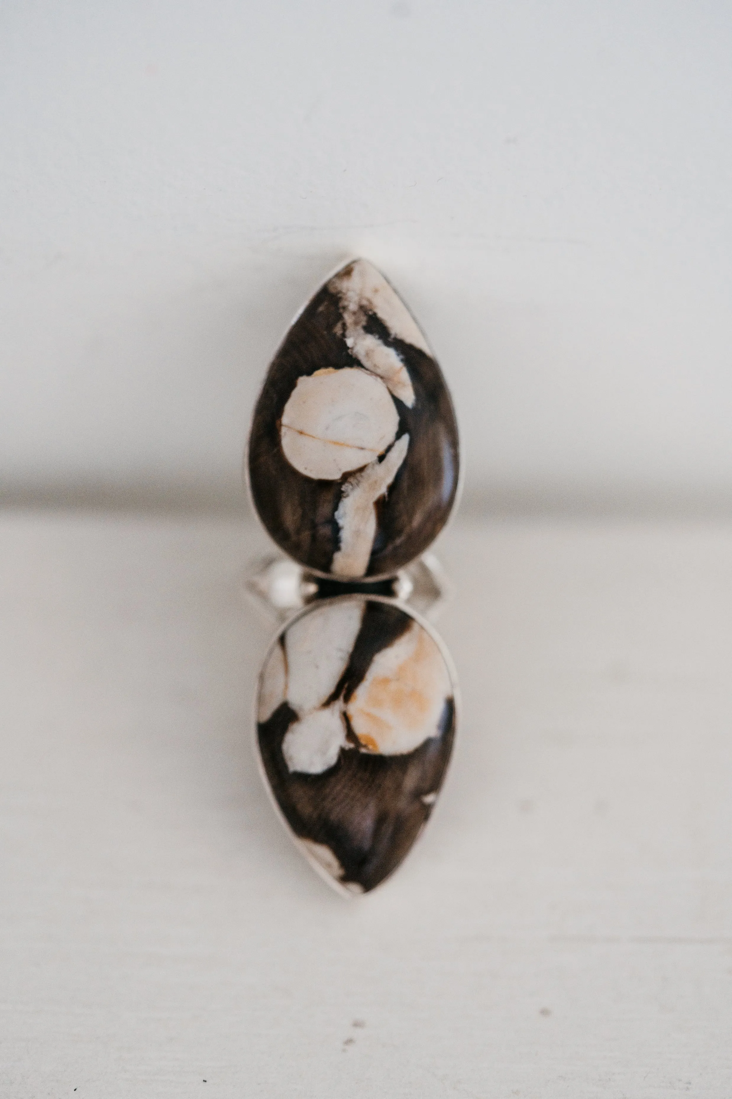 Odessa Ring | Peanutwood Jasper sold by Goldie Lew