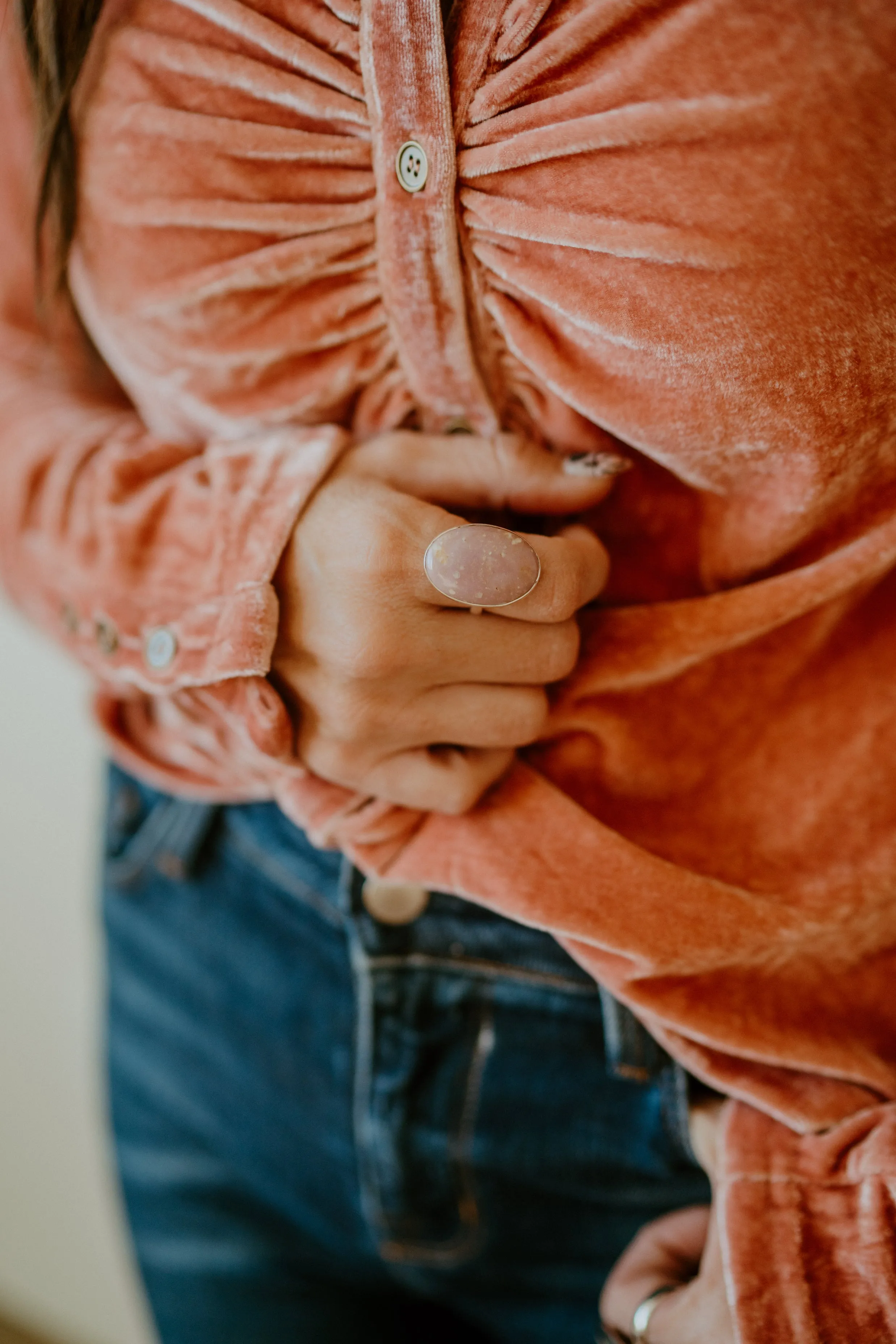 Neverland Ring | Phosphosiderite - FINAL SALE sold by Goldie Lew product image thumbnail 2