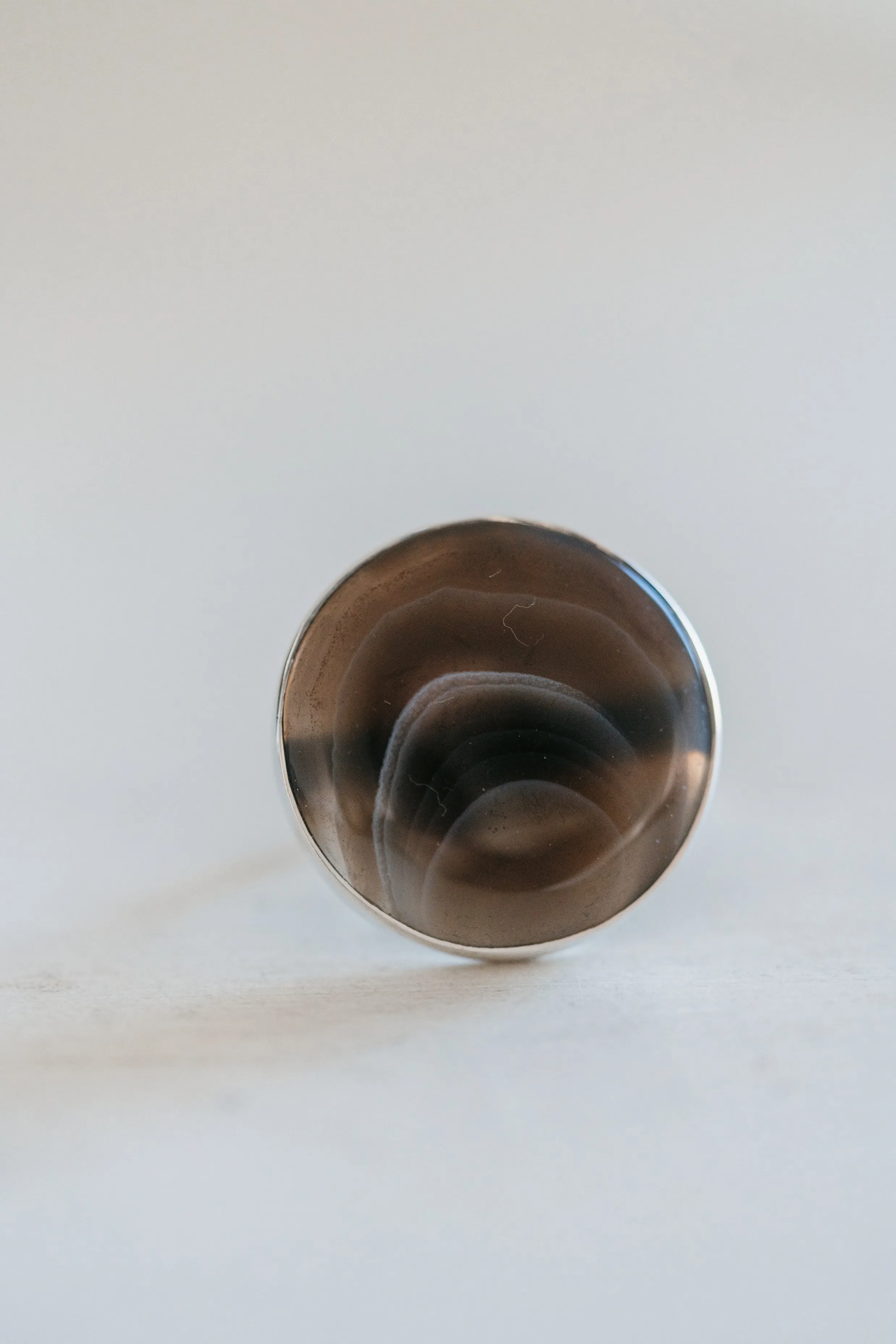 Pria Ring | Botswana Agate sold by Goldie Lew product image thumbnail 4