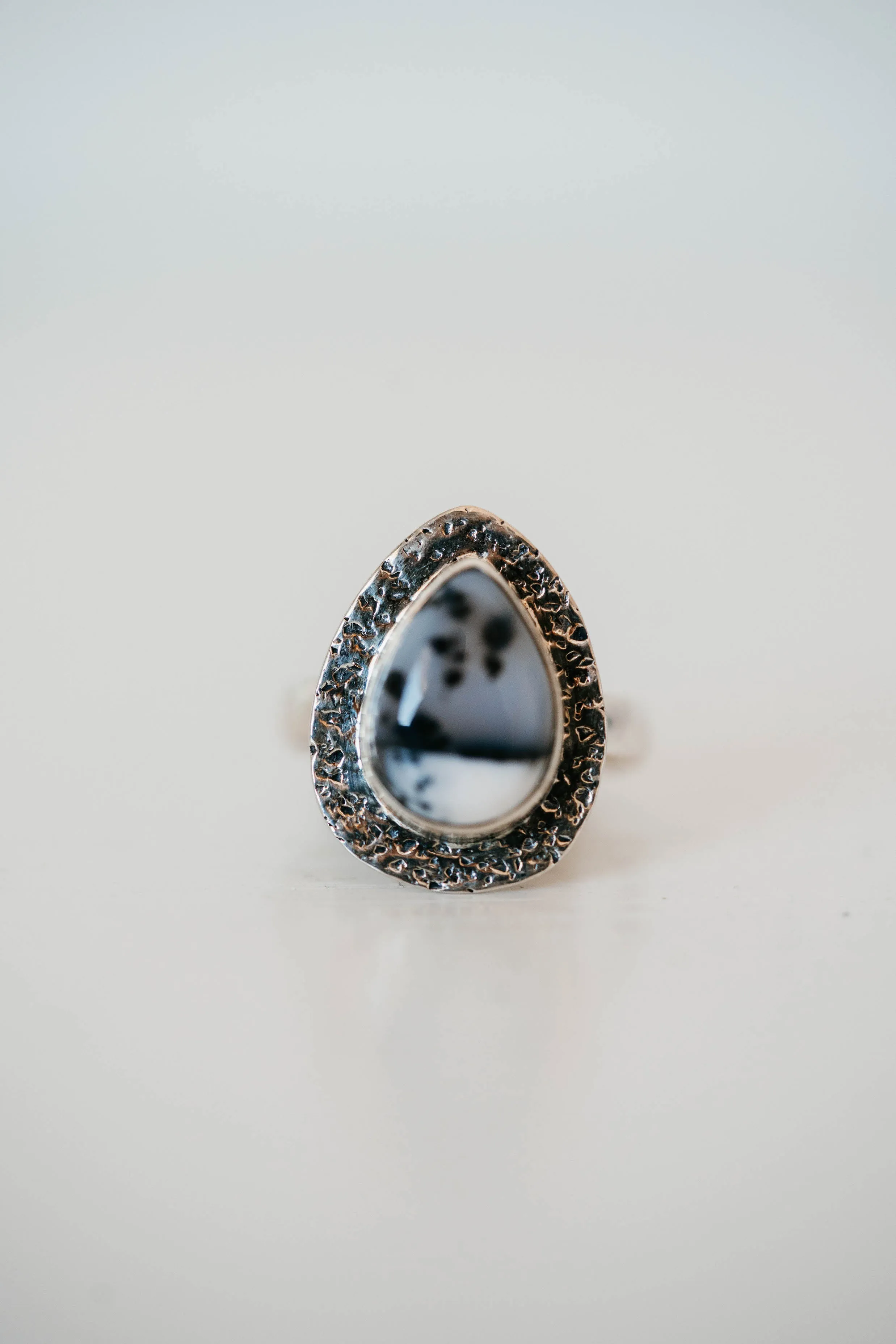 Camille Ring | Dendritic Opal sold by Goldie Lew