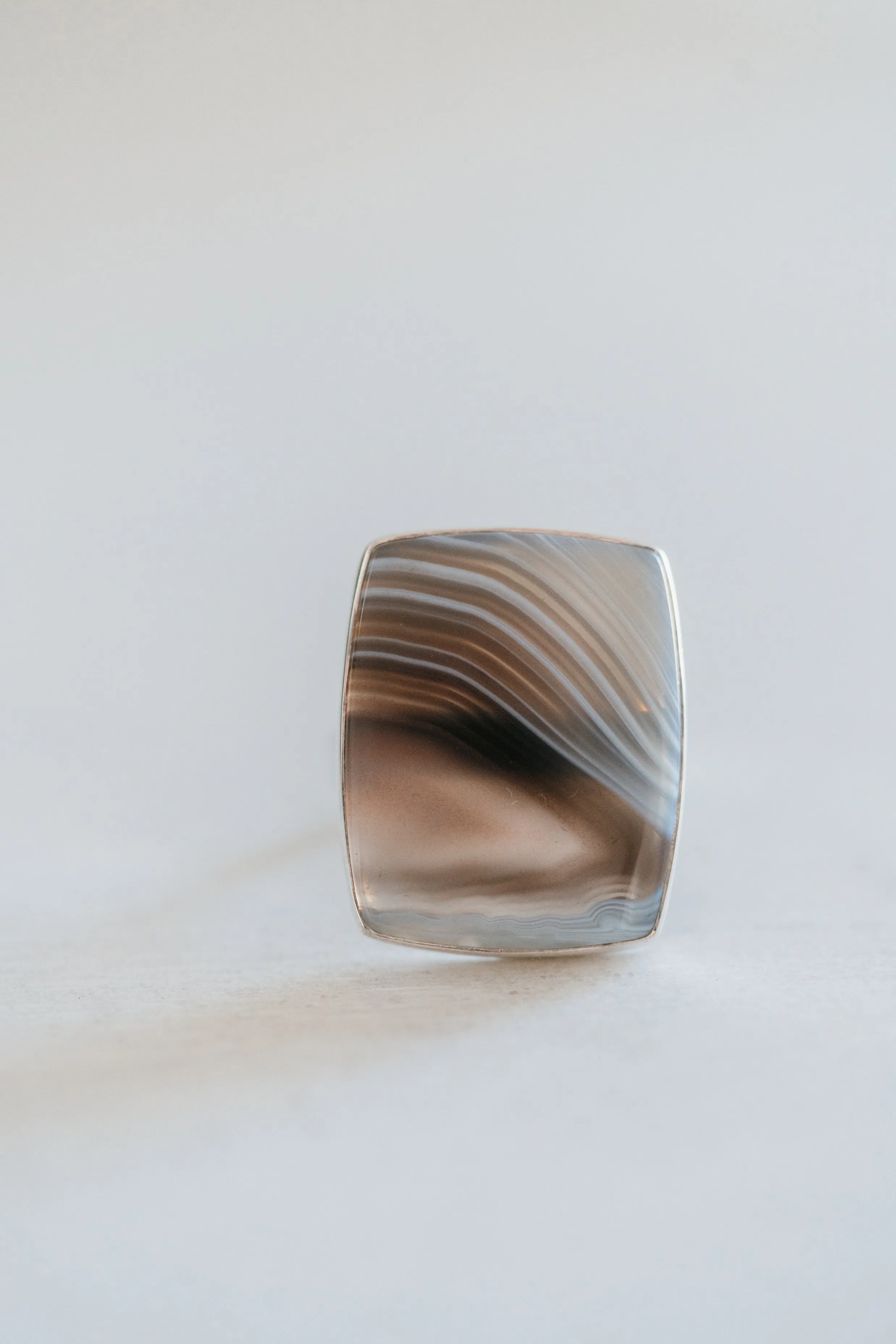 Pria Ring | Botswana Agate sold by Goldie Lew product image thumbnail 5
