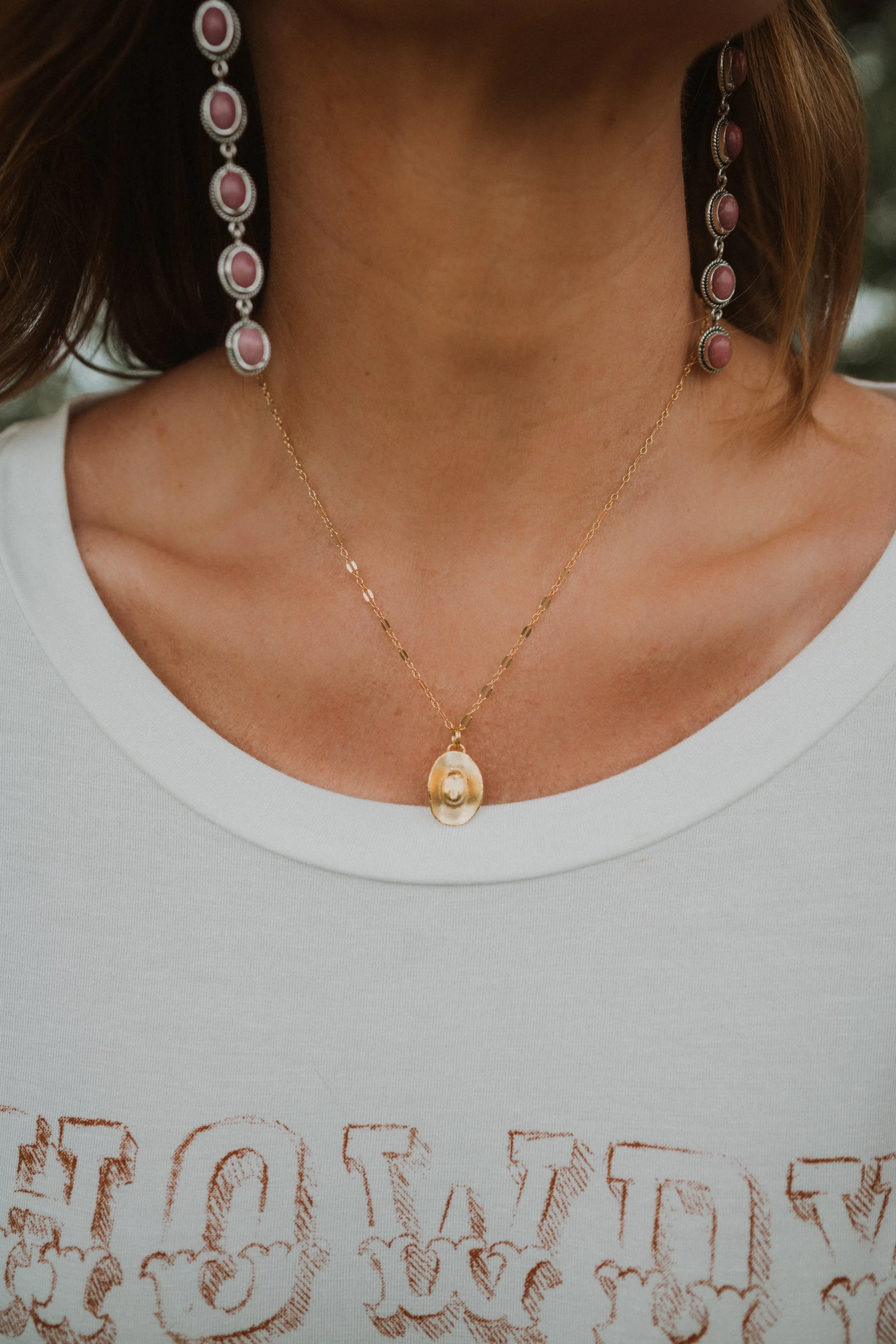 Hay There Necklace sold by Goldie Lew