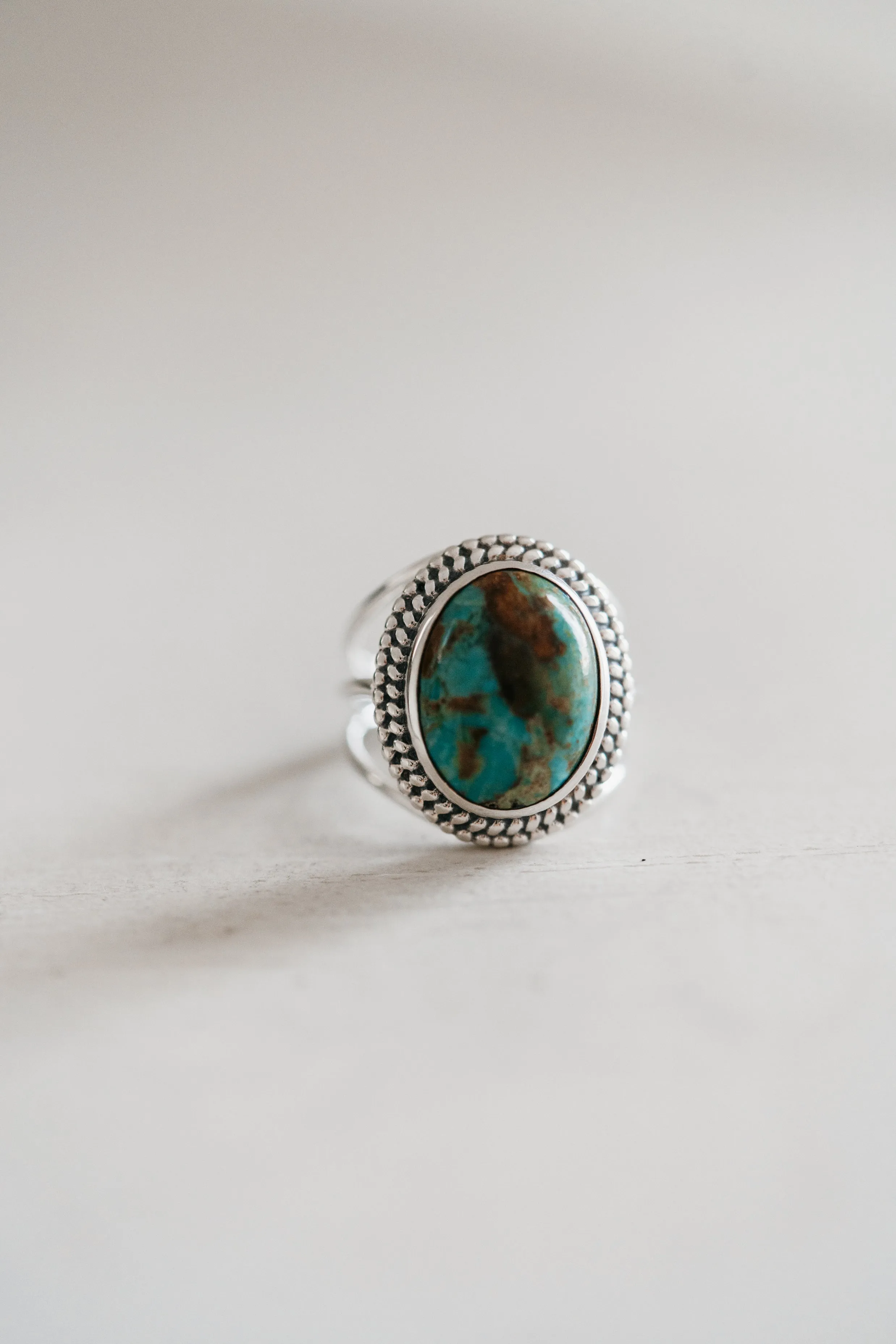 Trish Ring | Boulder Turquoise sold by Goldie Lew