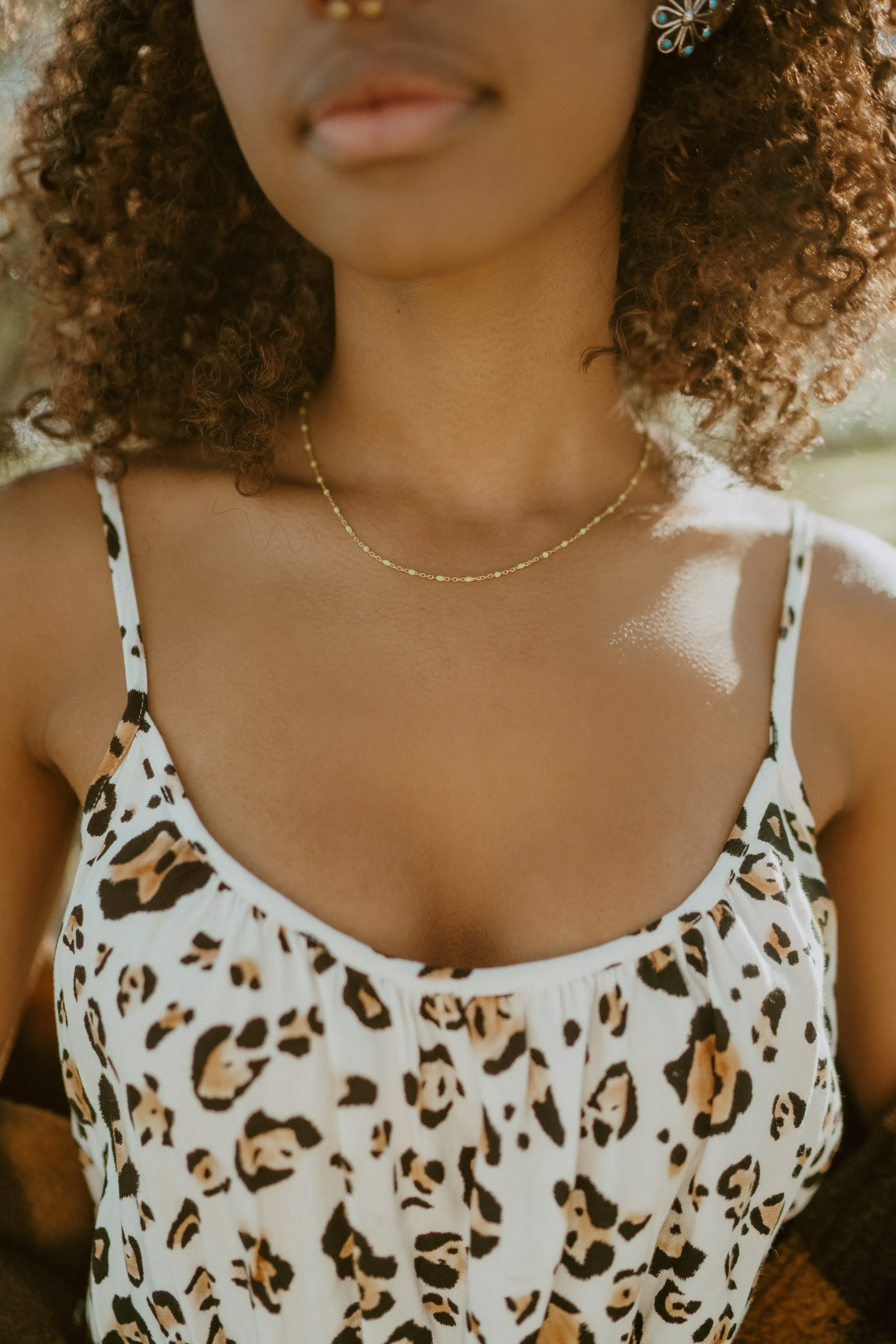 Maria Necklace | Yellow + Gold - FINAL SALE sold by Goldie Lew