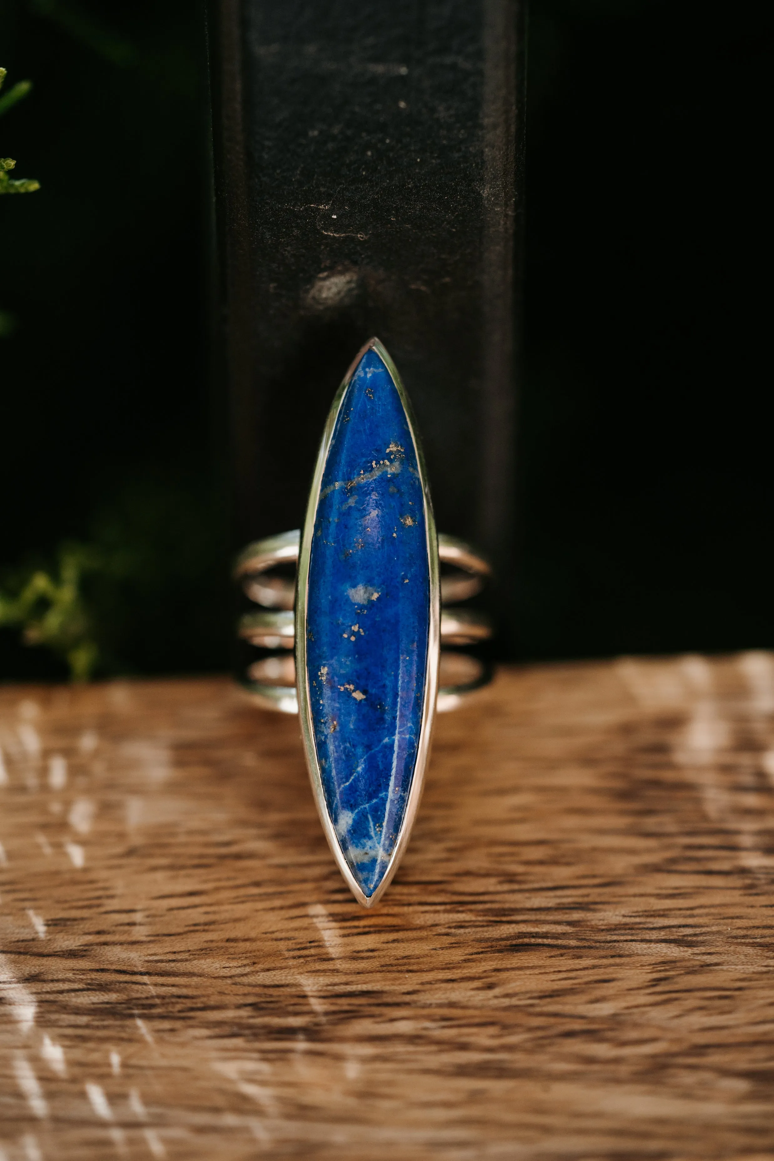Ruth Ring | Blue Lapis sold by Goldie Lew