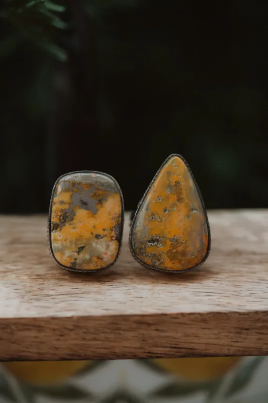 Ralphy Ring | Bumble Bee Jasper sold by Goldie Lew
