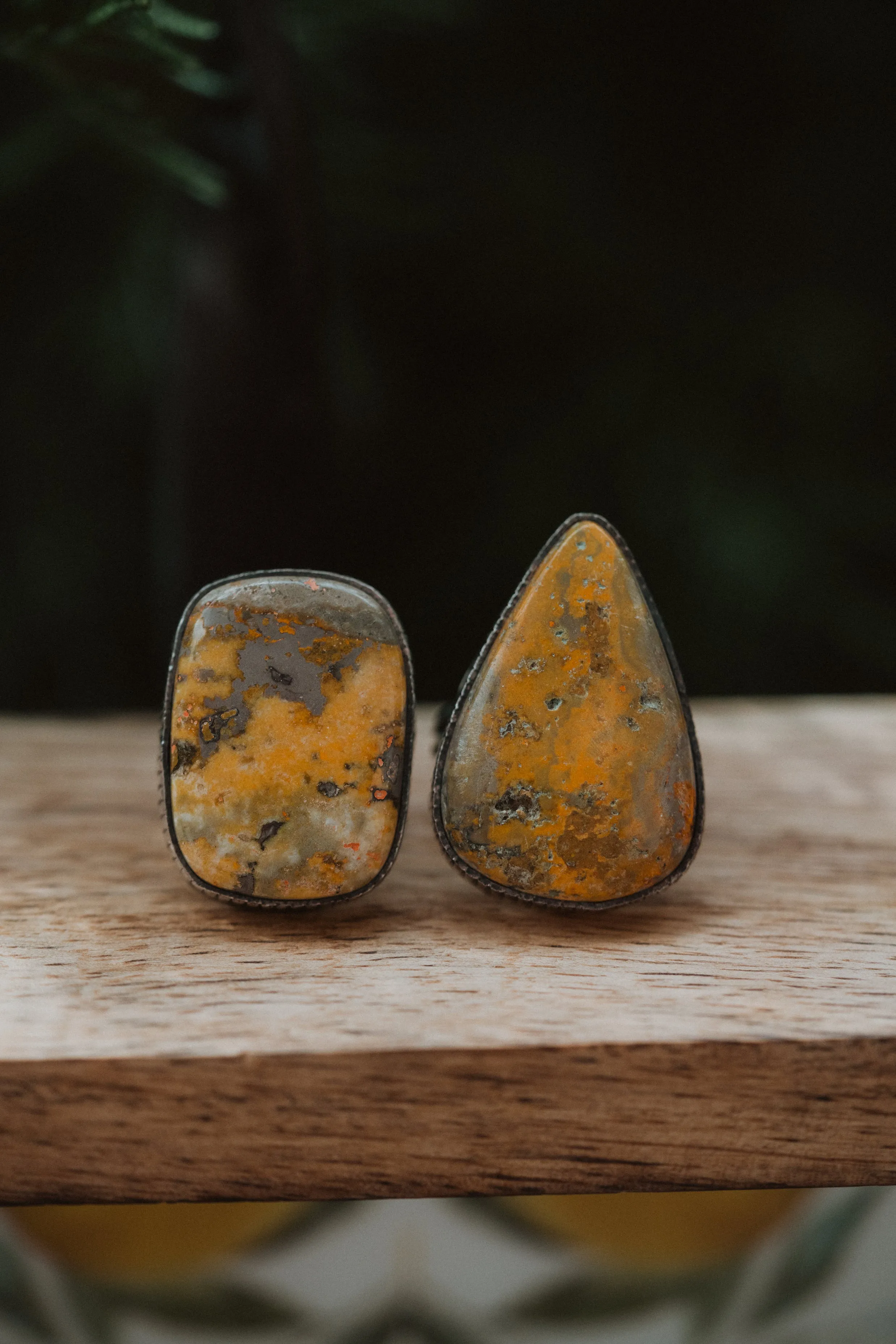 Ralphy Ring | Bumble Bee Jasper sold by Goldie Lew