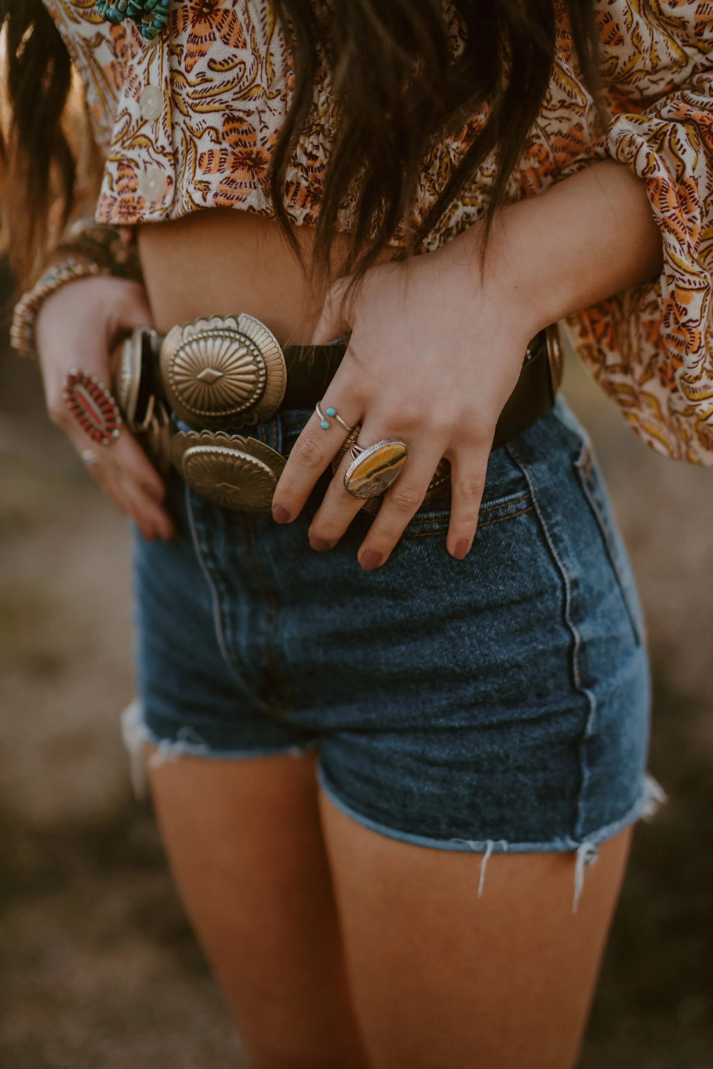 Ralphy Ring | Bumble Bee Jasper sold by Goldie Lew product image thumbnail 2