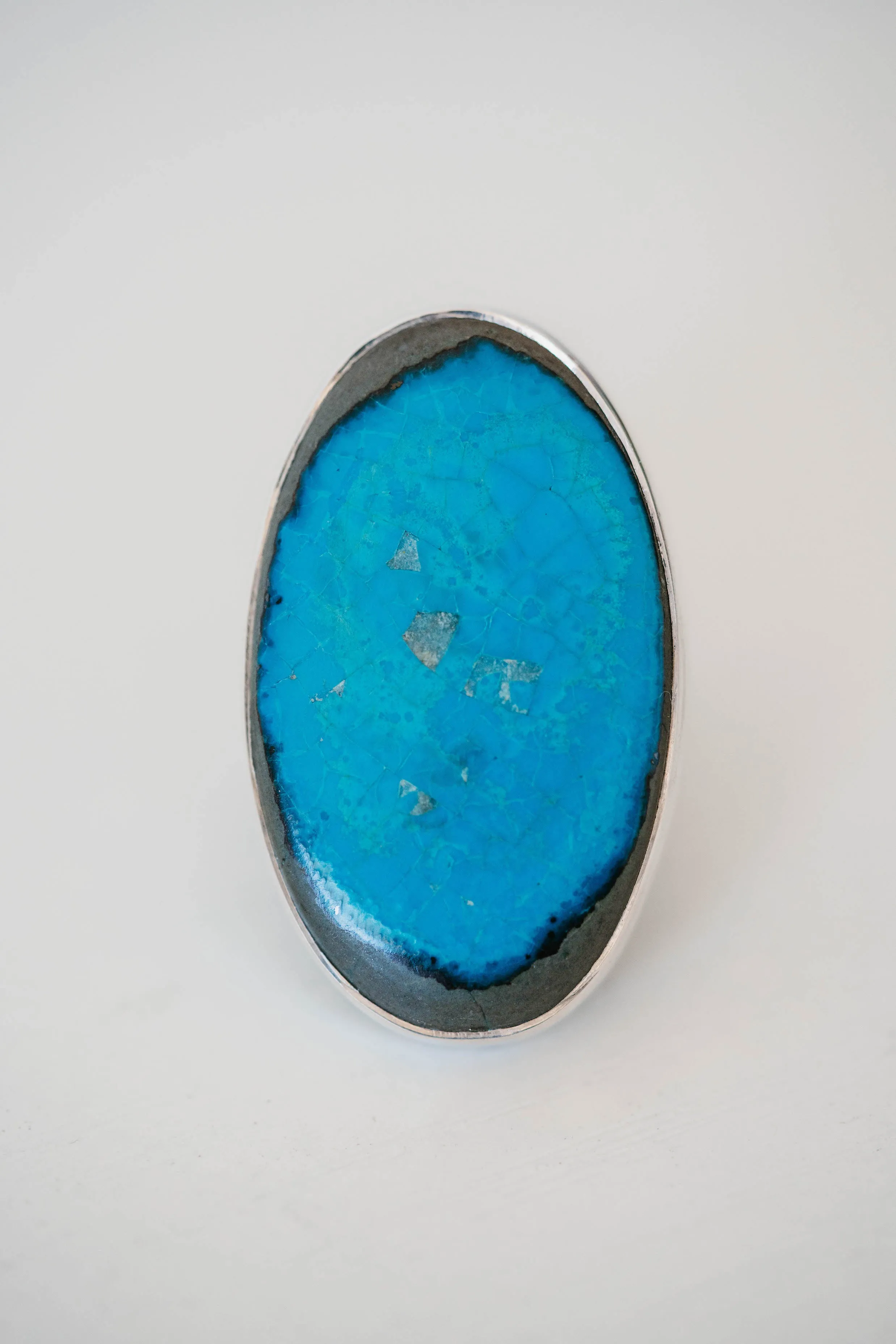 Celine Ring | Azurite Malachite sold by Goldie Lew product image thumbnail 5