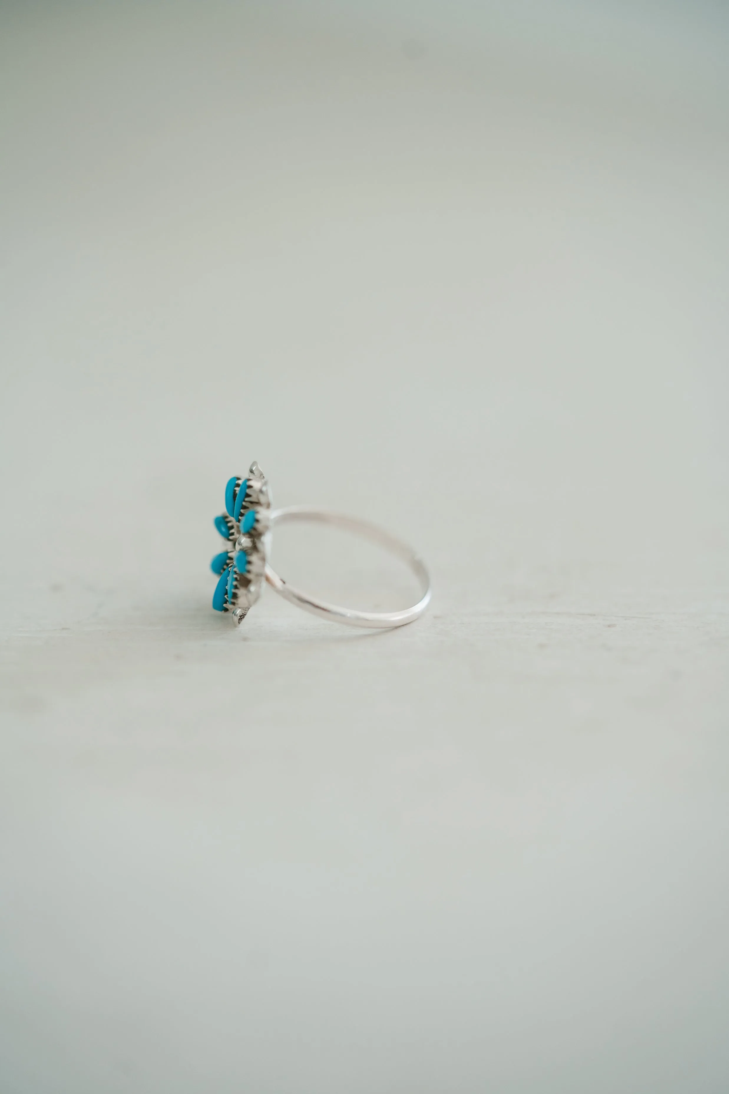 Lush Ring | Turquoise - FINAL SALE sold by Goldie Lew product image thumbnail 3