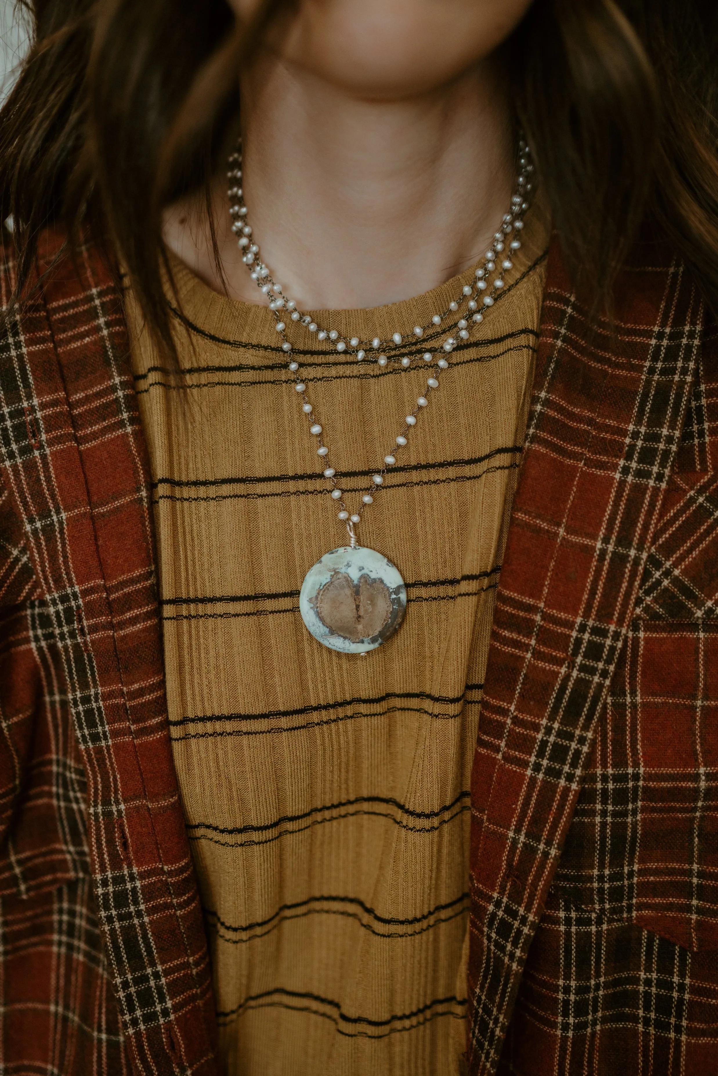 Kyni Girl Necklace sold by Goldie Lew