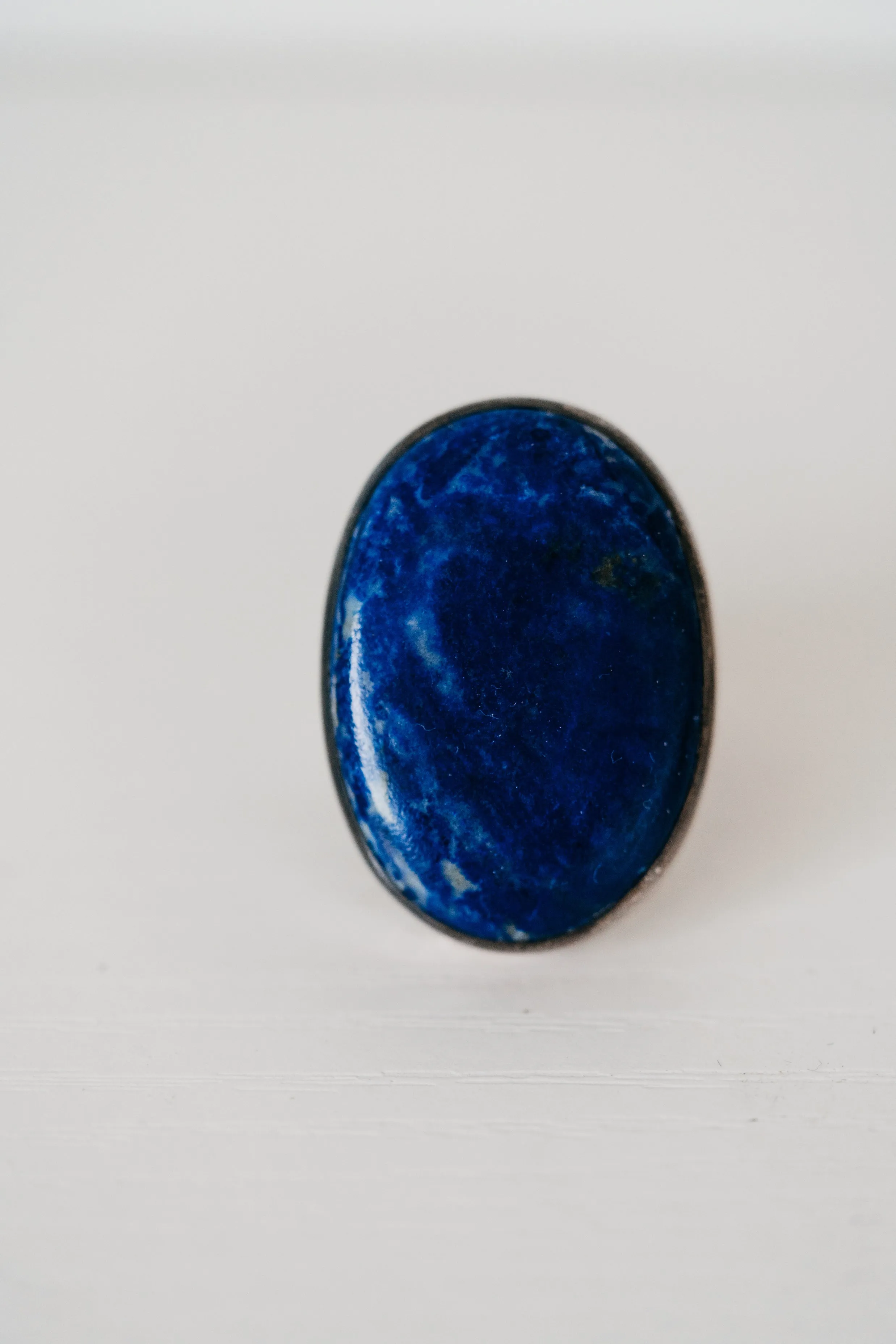 Cosma Ring | Blue Lapis sold by Goldie Lew