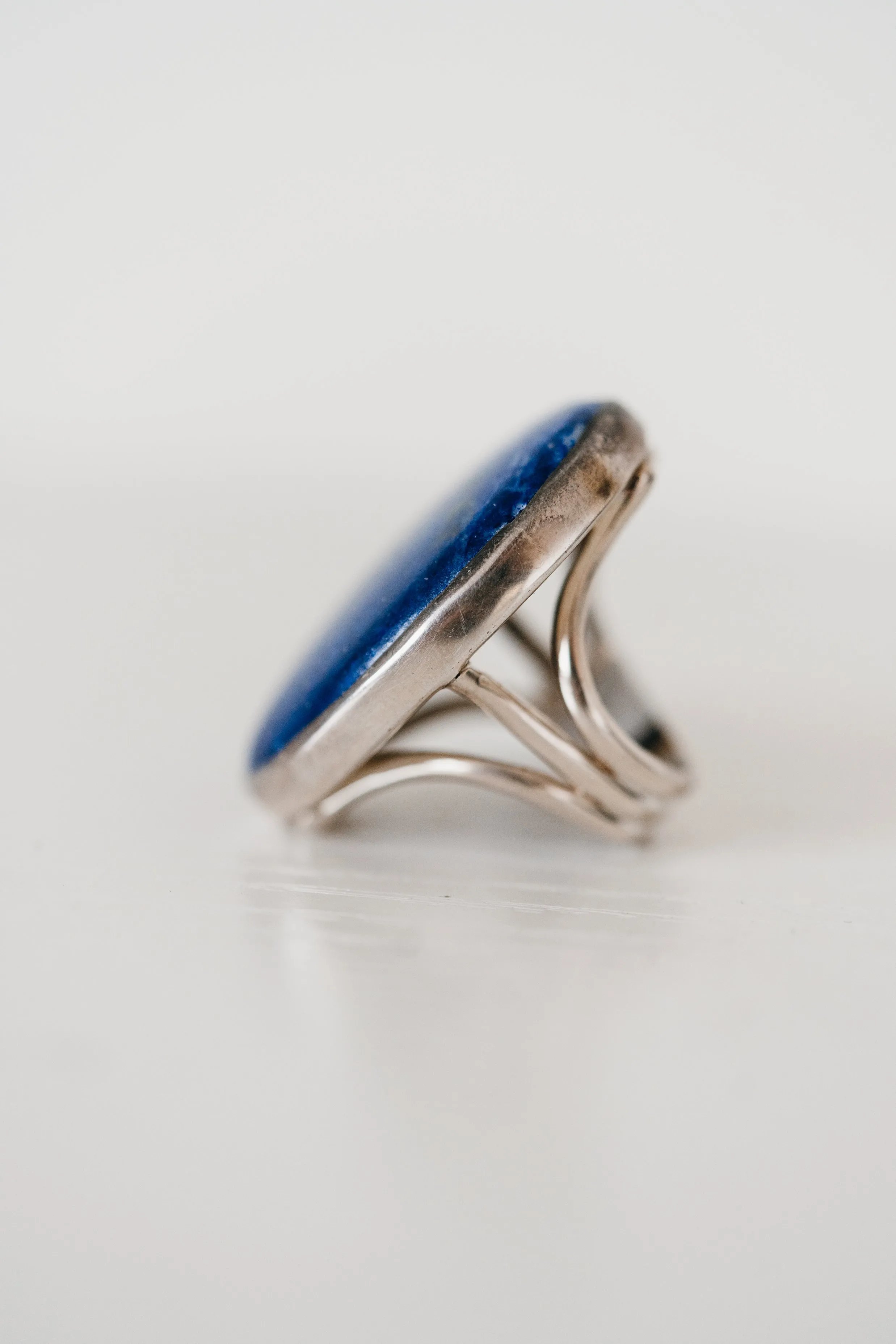 Cosma Ring | Blue Lapis sold by Goldie Lew product image thumbnail 5