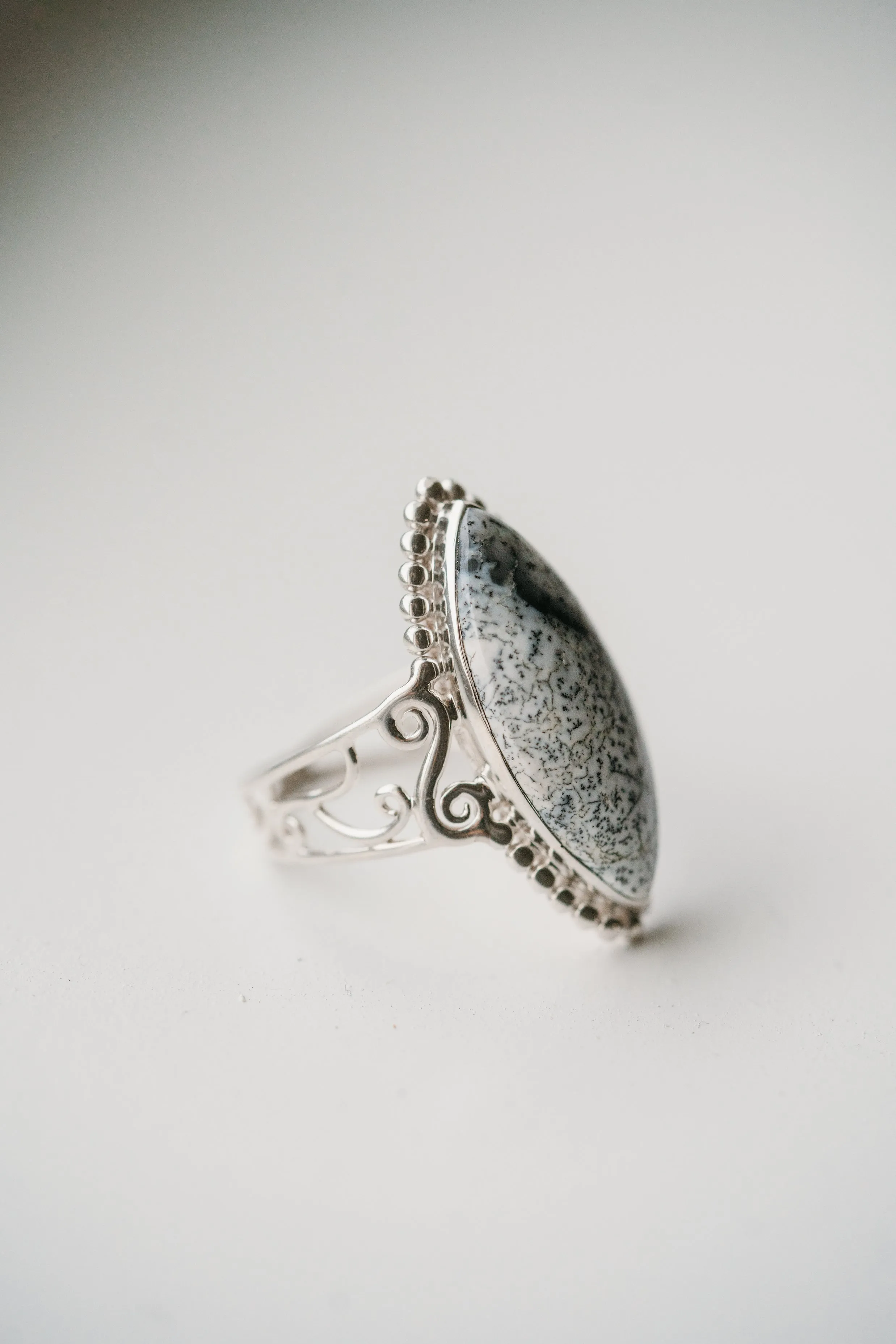 Baylee Ring | Dendritic Opal sold by Goldie Lew product image thumbnail 2