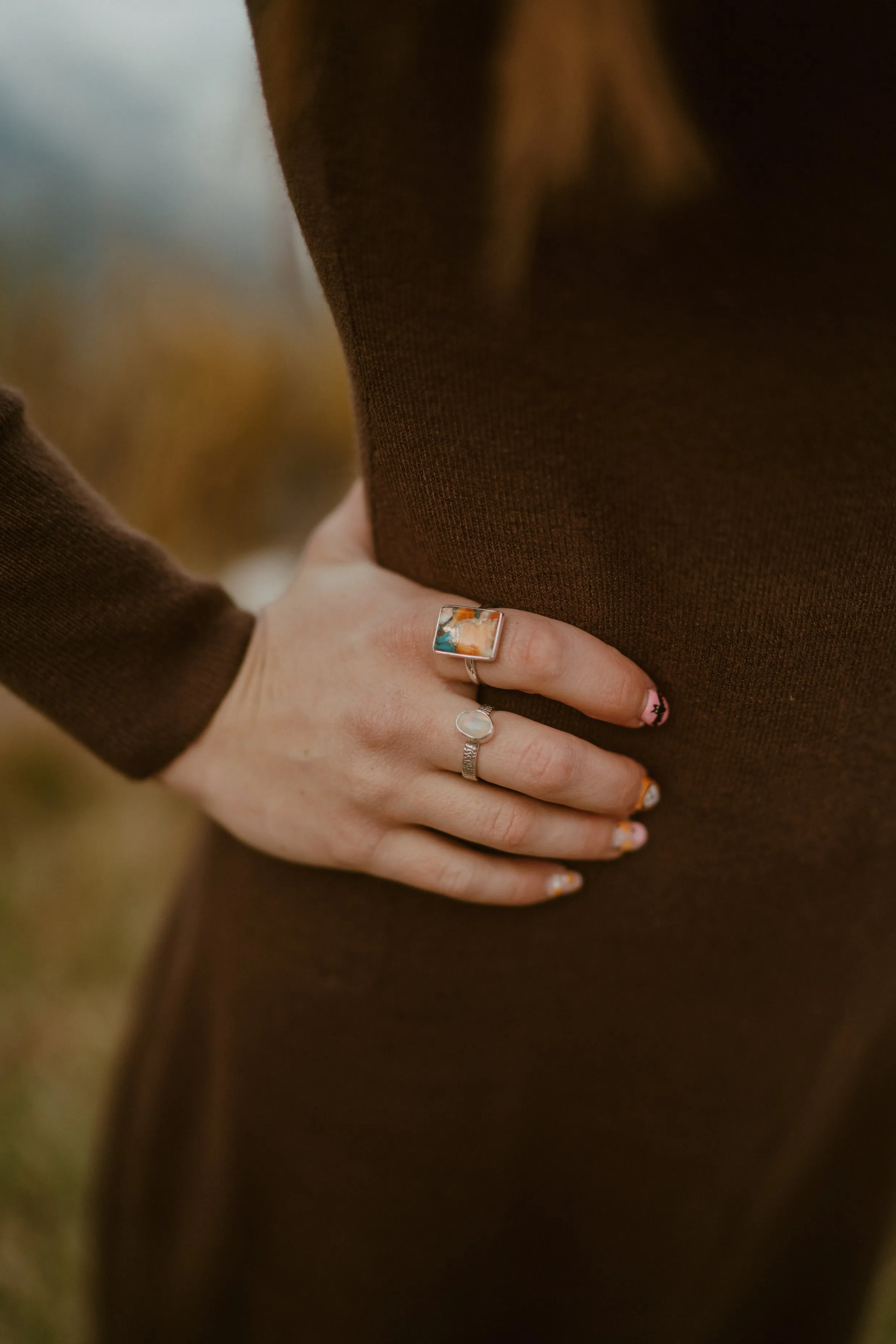 Cynthia Ring | Ethiopian Opal - FINAL SALE sold by Goldie Lew product image thumbnail 2