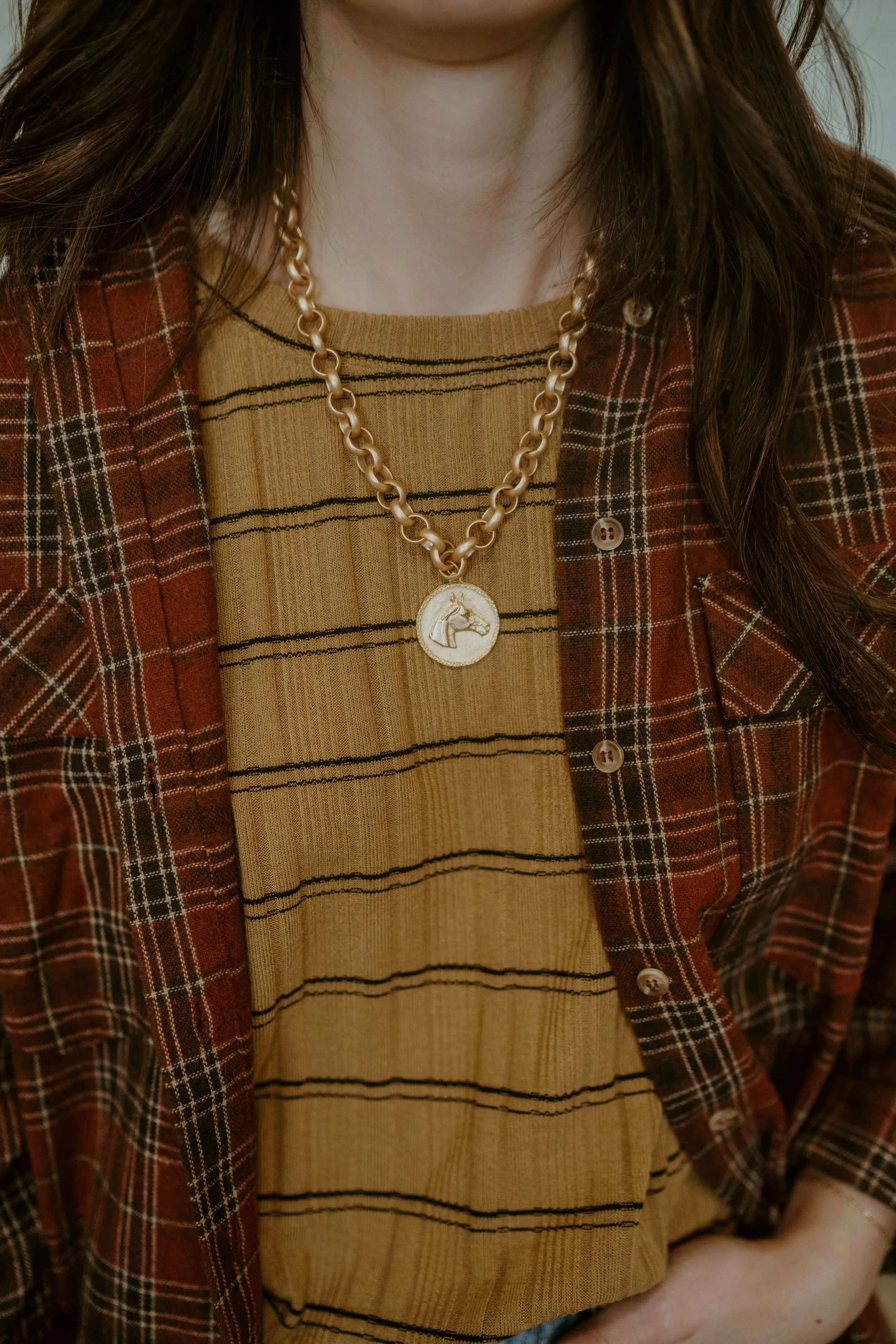 El Caballo Necklace #3 sold by Goldie Lew