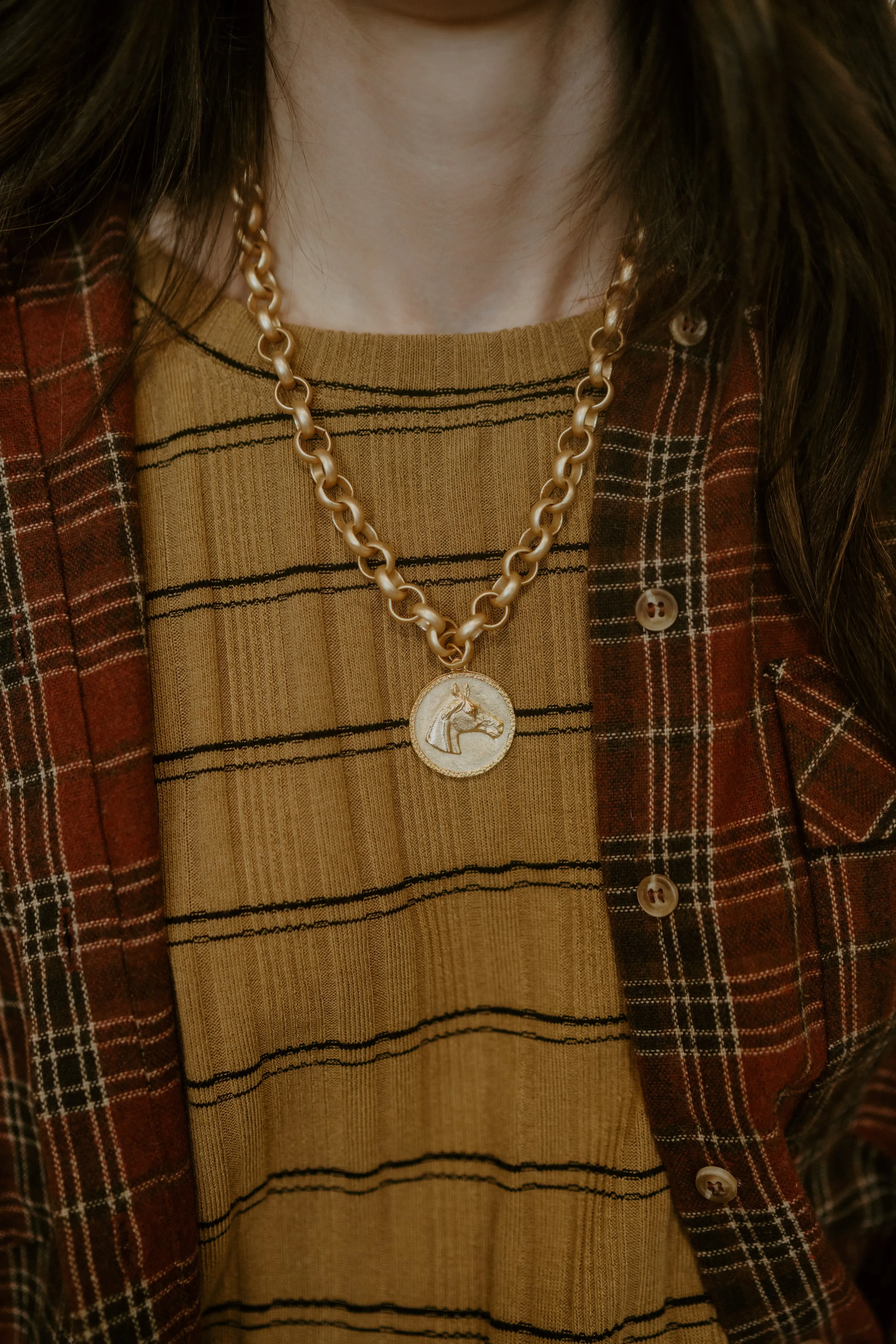 El Caballo Necklace #3 sold by Goldie Lew product image thumbnail 2