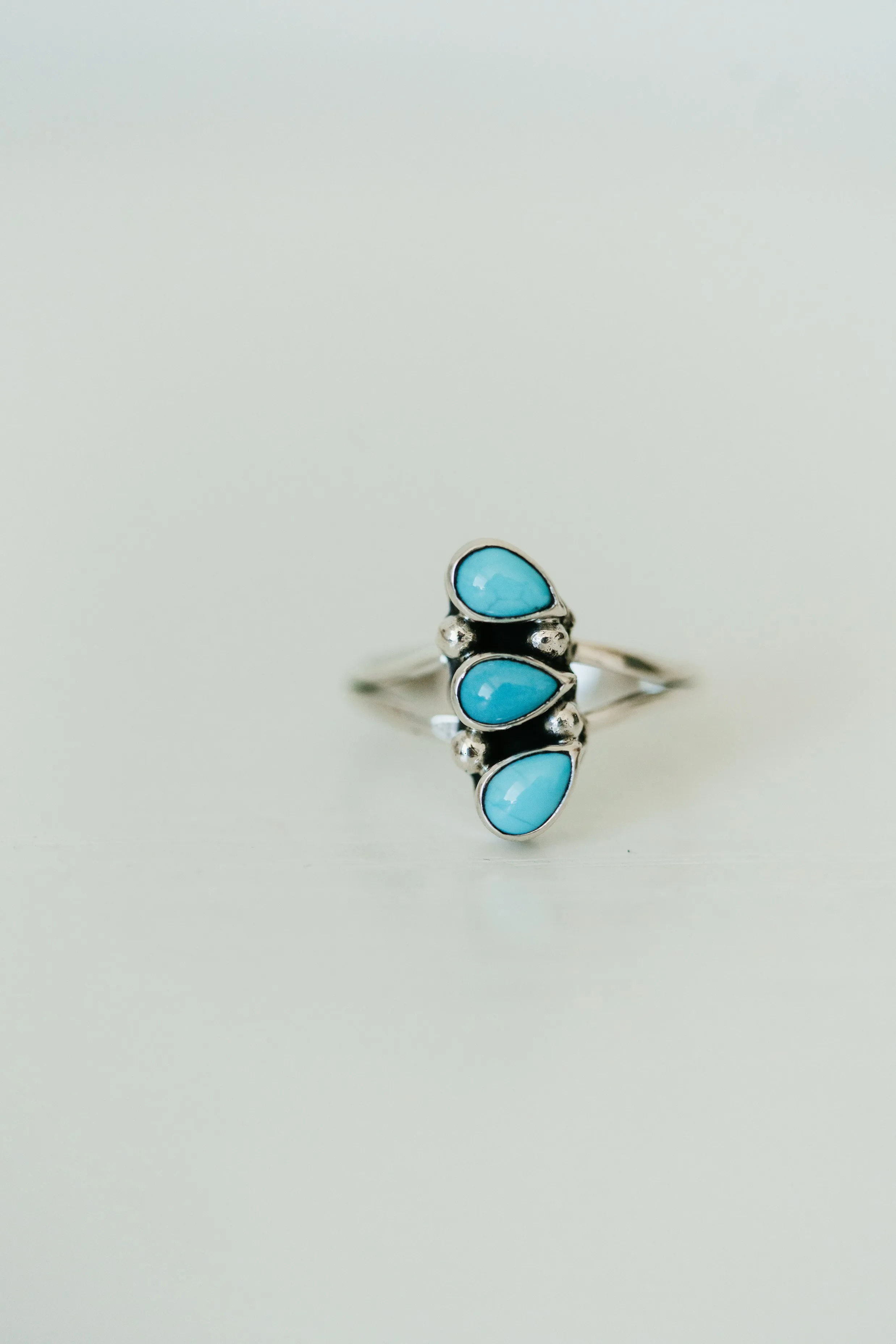 Toddy Ring | Turquoise sold by Goldie Lew