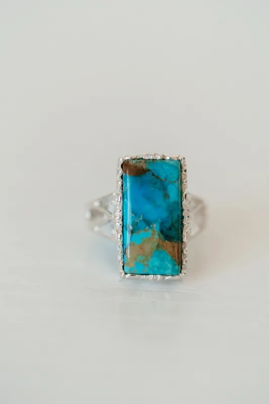 Shirley Ring | Turquoise sold by Goldie Lew