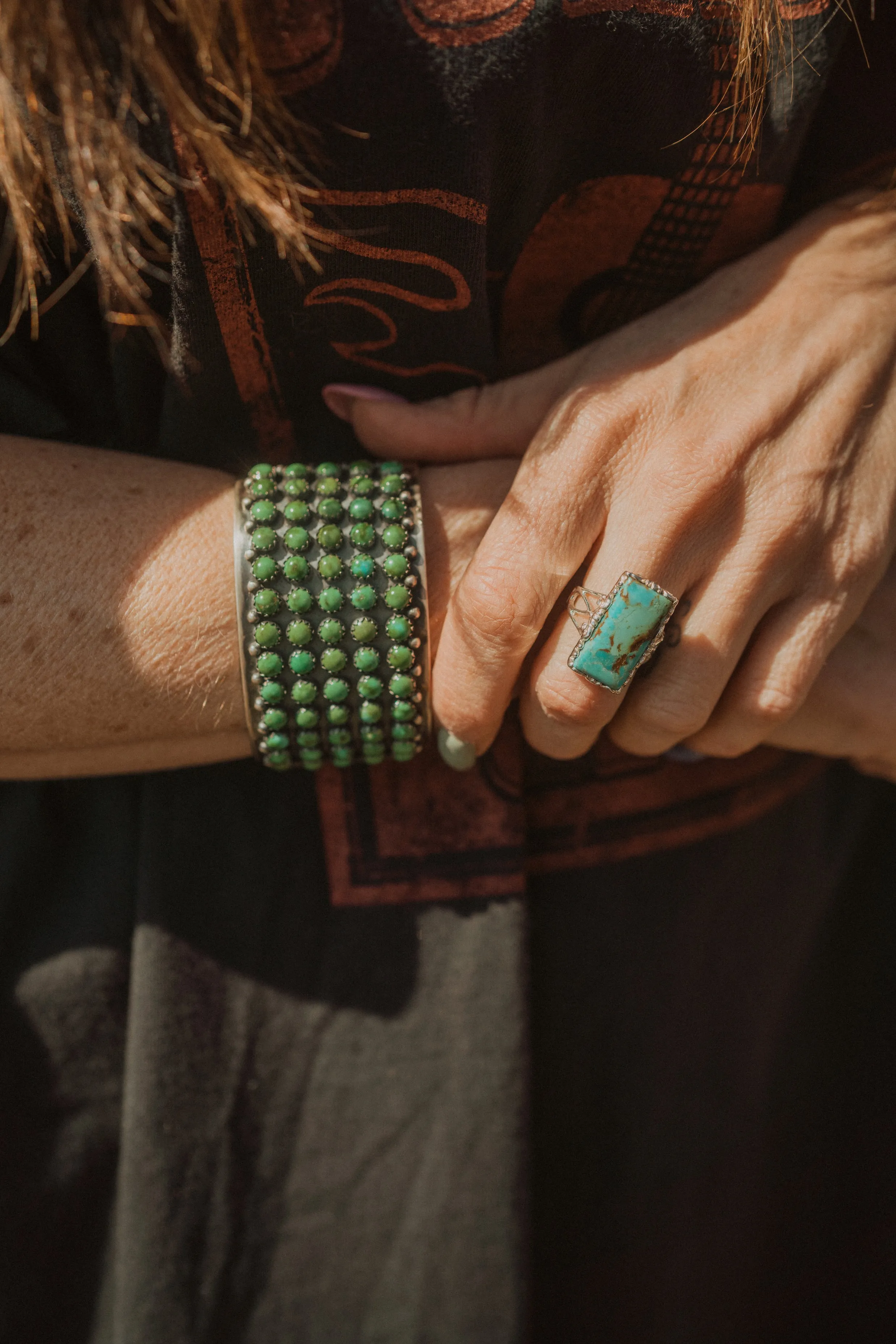 Shirley Ring | Turquoise sold by Goldie Lew product image thumbnail 2