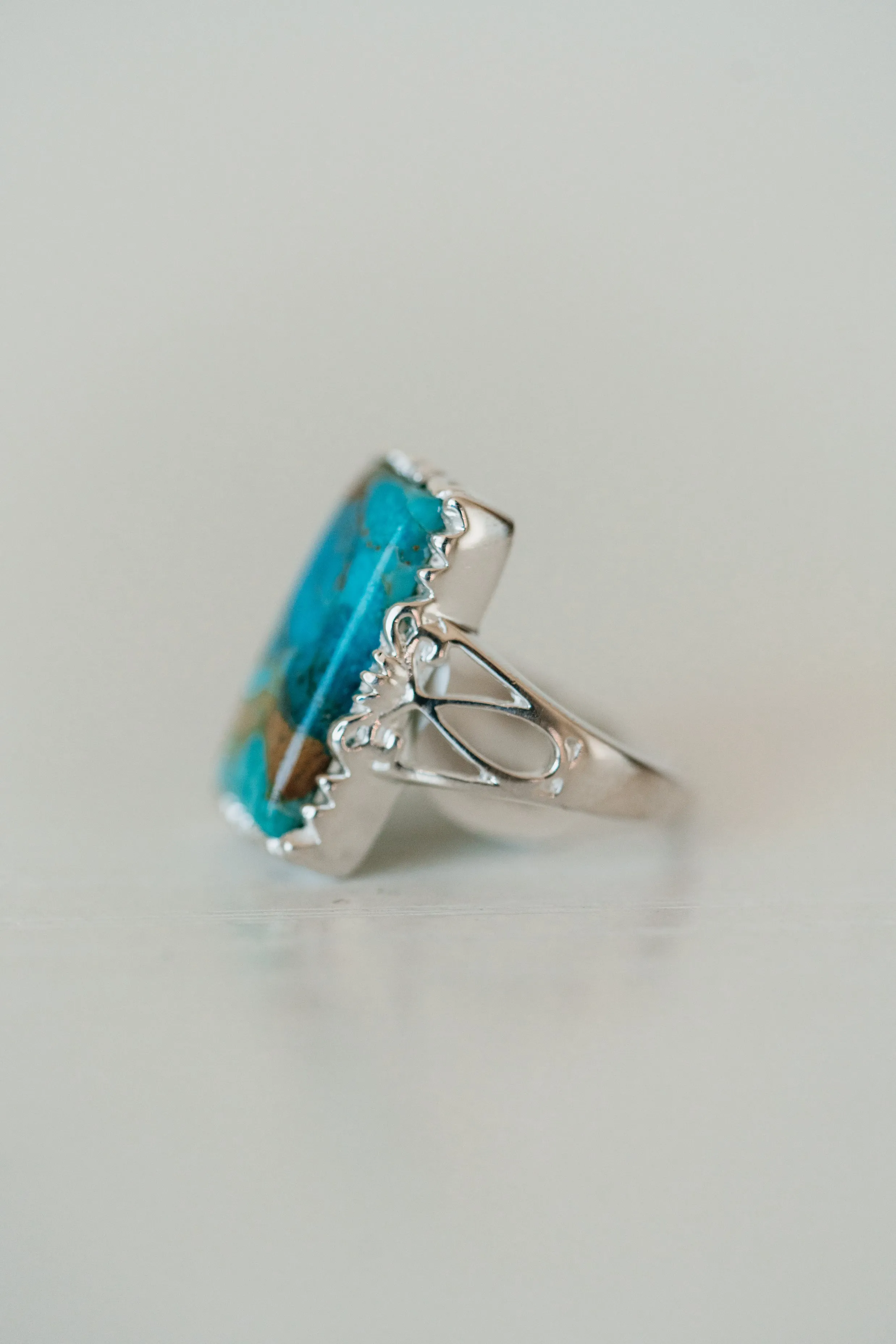 Shirley Ring | Turquoise sold by Goldie Lew product image thumbnail 3