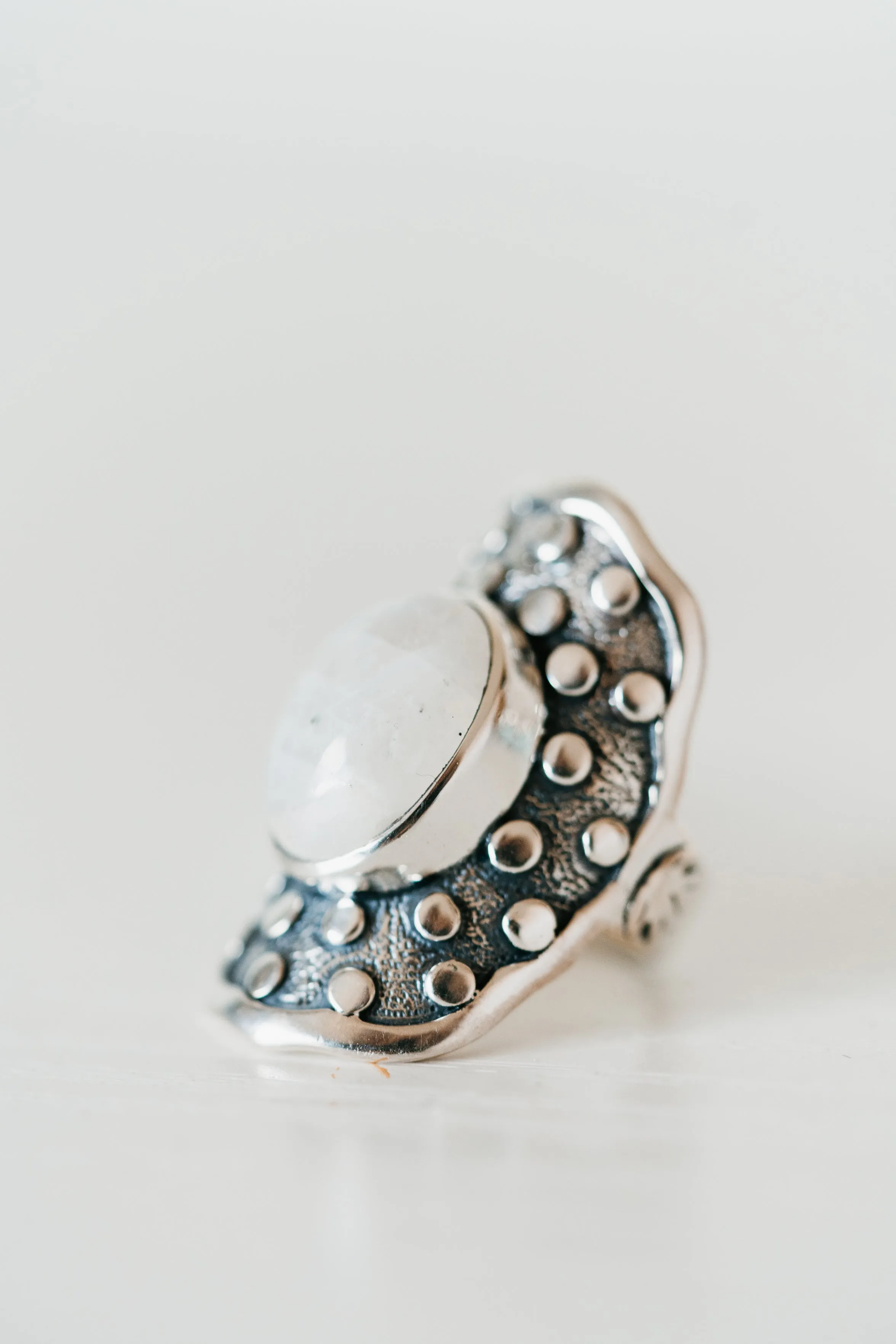 Estrella Ring | Moonstone sold by Goldie Lew product image thumbnail 3