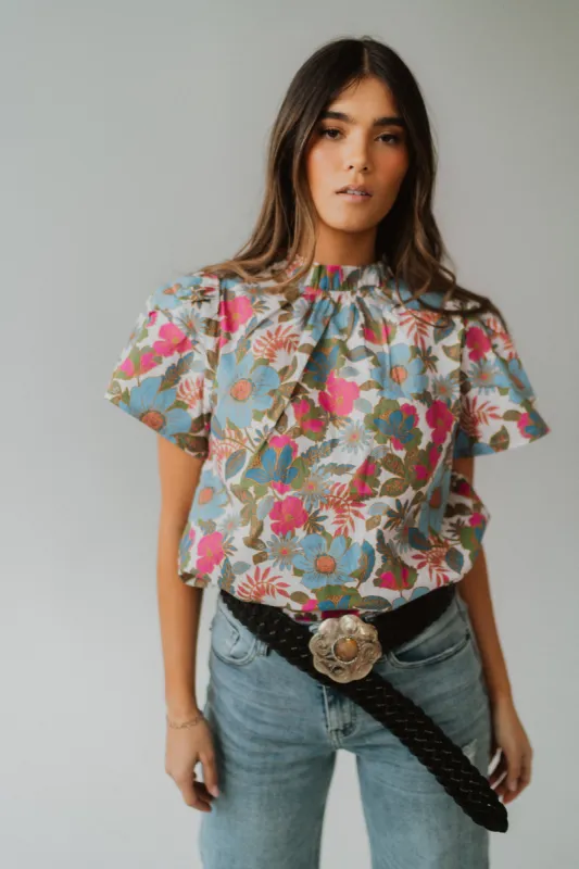 Iconic Flower Top sold by Goldie Lew