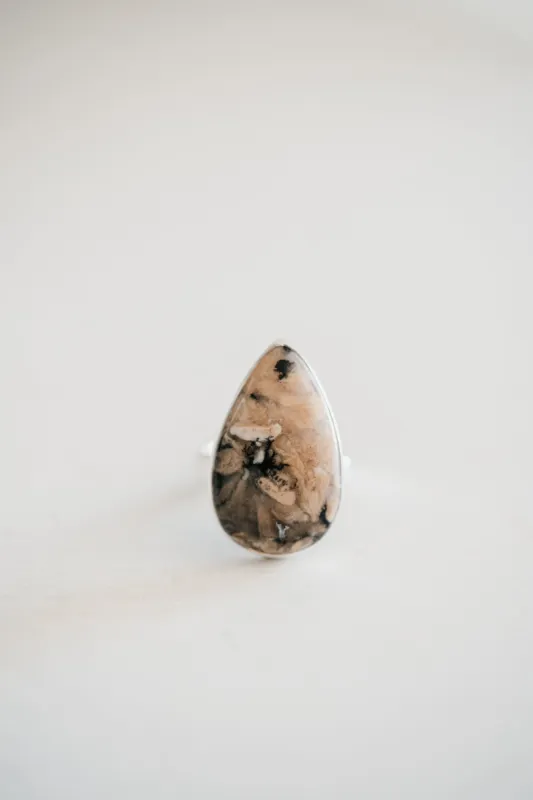 Muse Ring | Tiger Dendritic sold by Goldie Lew
