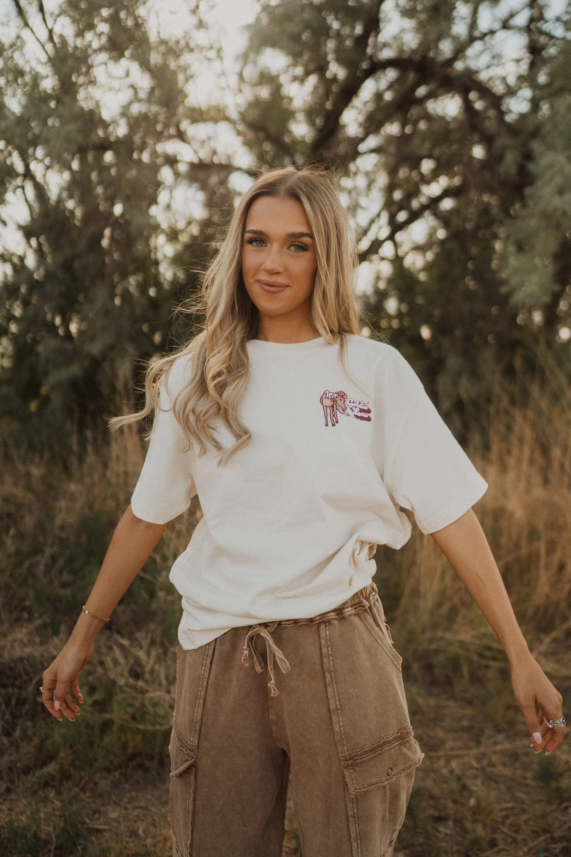 Cowgirls Get The Blues Tee | Extended Sizing sold by Goldie Lew