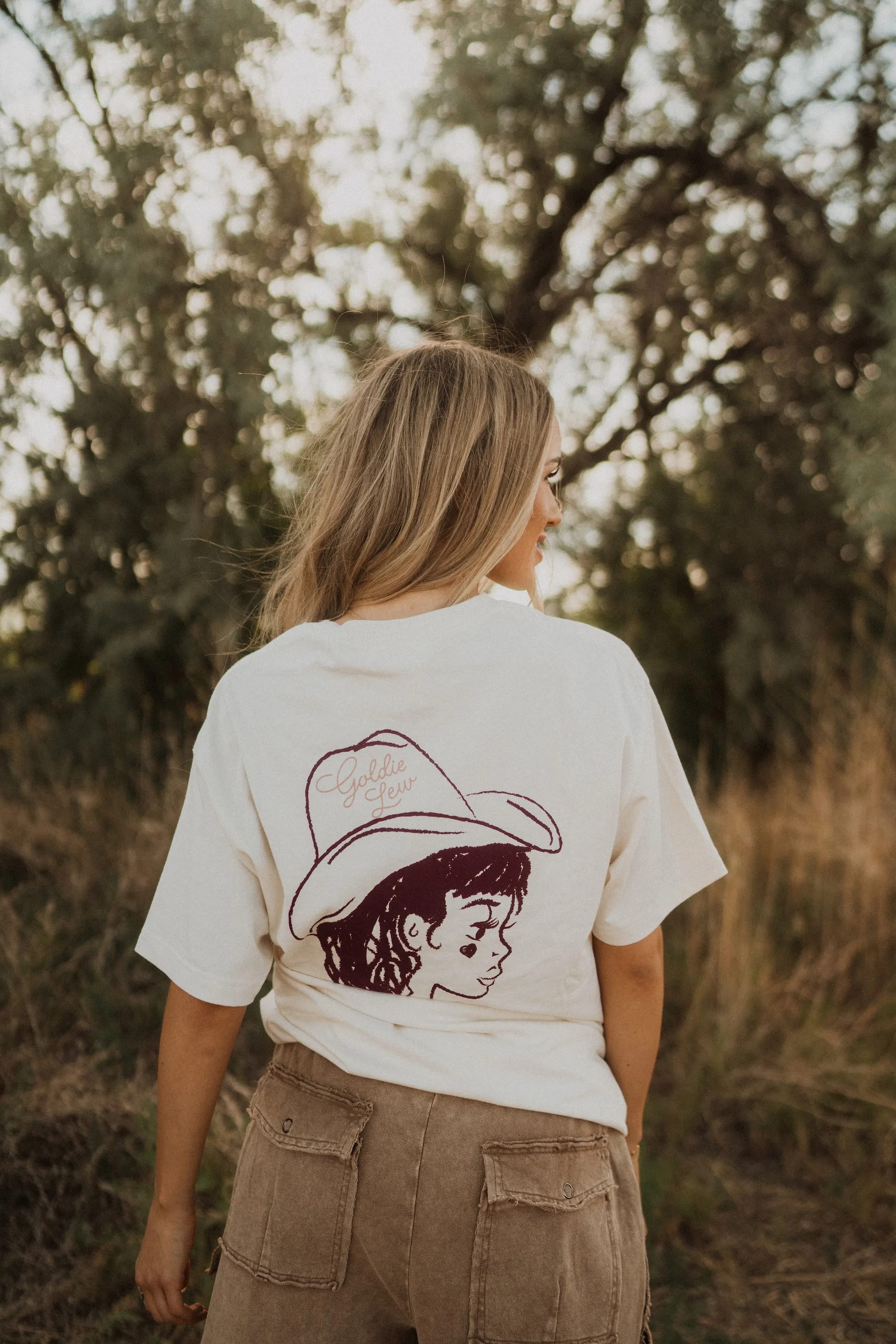 Cowgirls Get The Blues Tee | Extended Sizing sold by Goldie Lew product image thumbnail 2