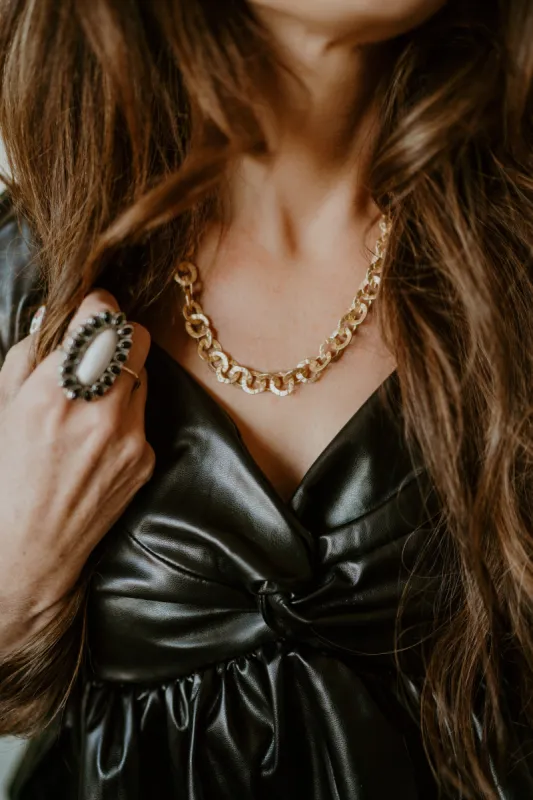 Madison Necklace | Gold - FINAL SALE sold by Goldie Lew