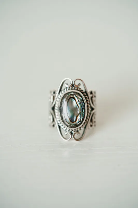 Georgina Ring | Ablone Shell sold by Goldie Lew