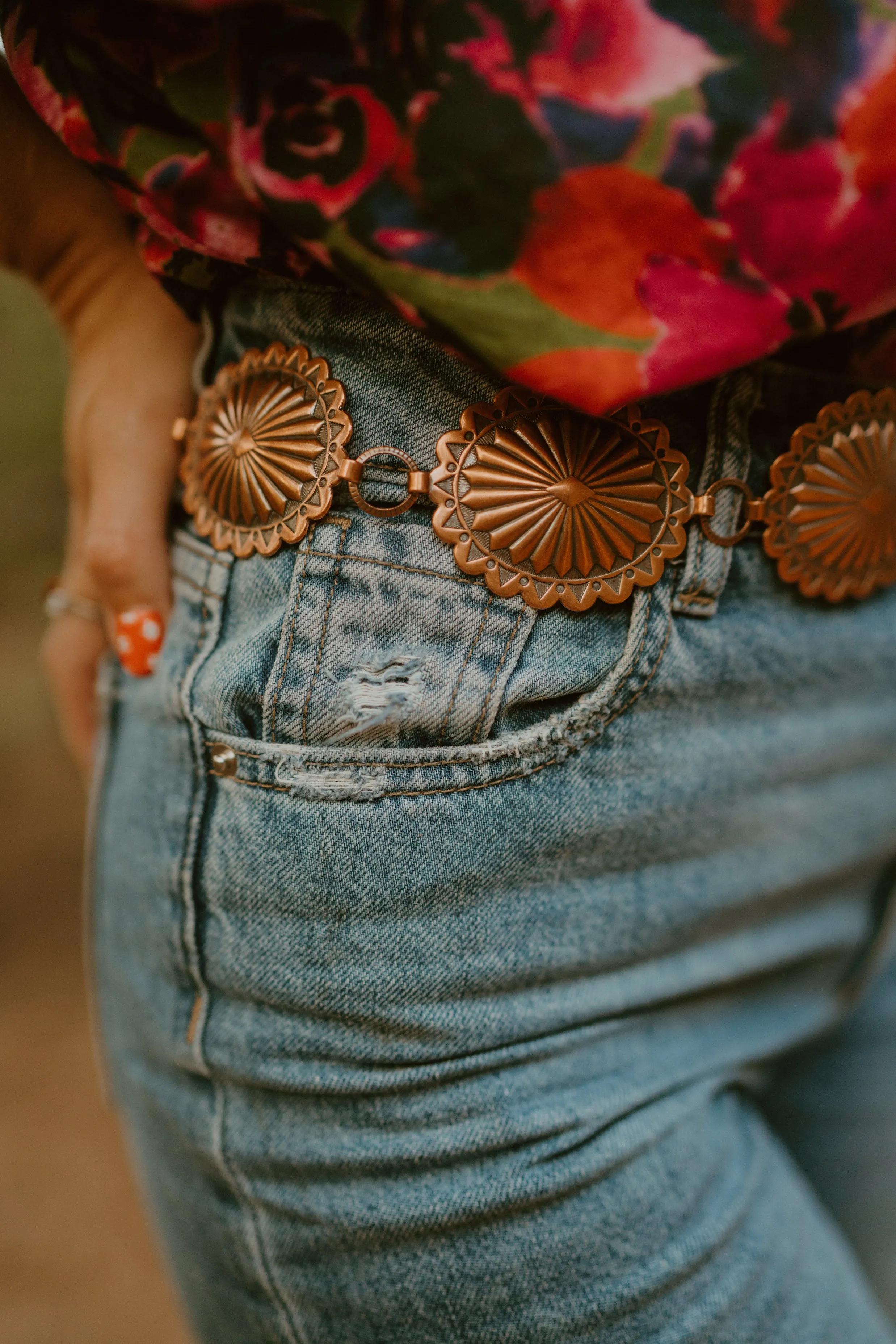 Concho Belt No. 11 sold by Goldie Lew product image thumbnail 2