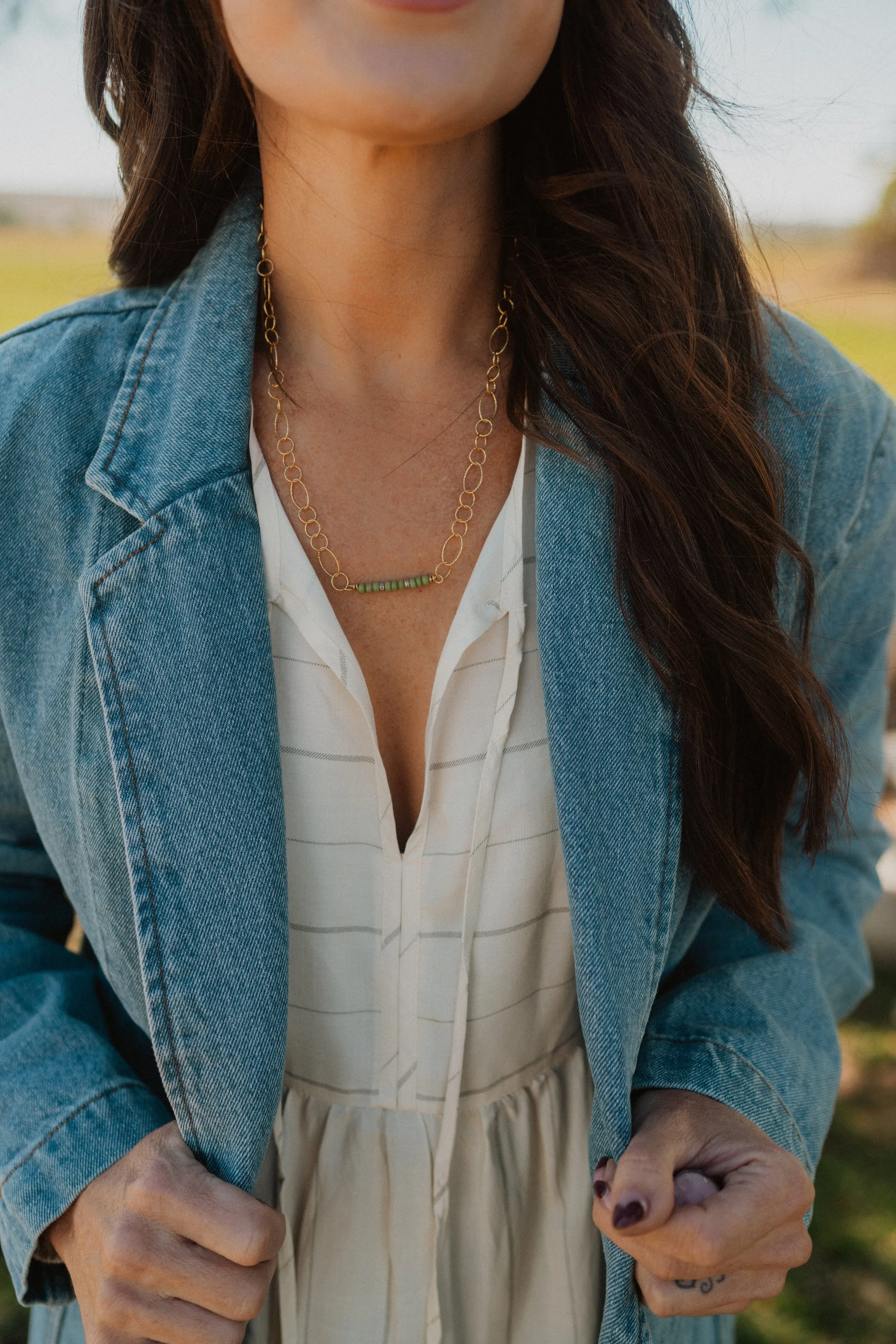 Chariot Necklace - FINAL SALE sold by Goldie Lew product image thumbnail 4