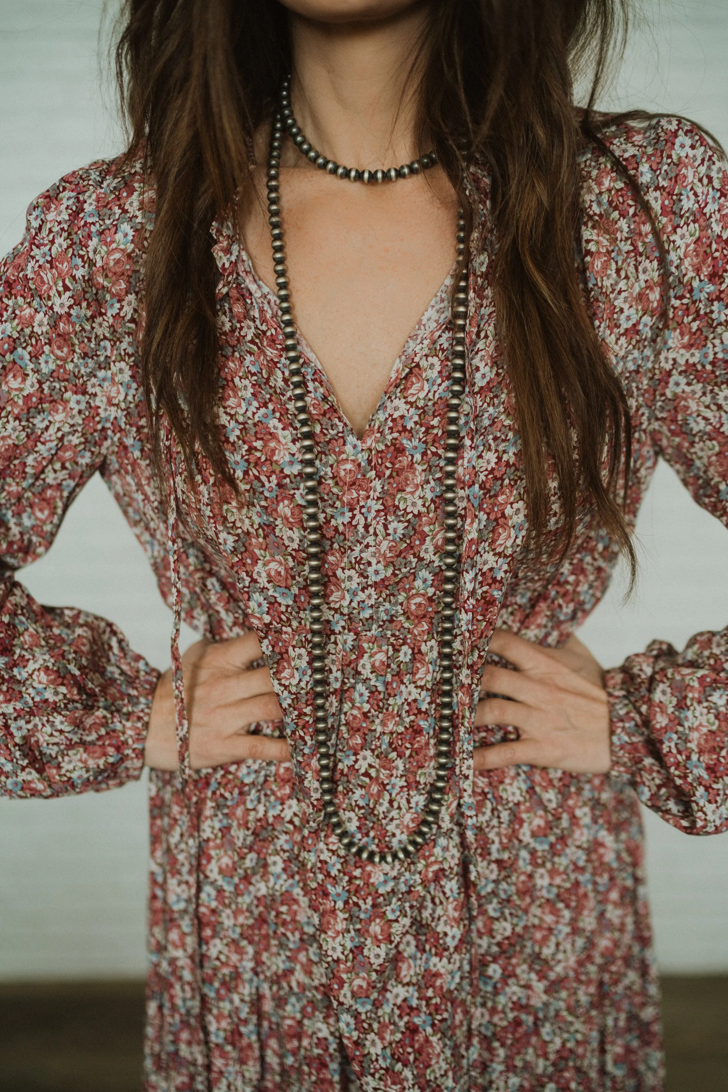 Myla Necklace | 60 inch | 8 mm sold by Goldie Lew