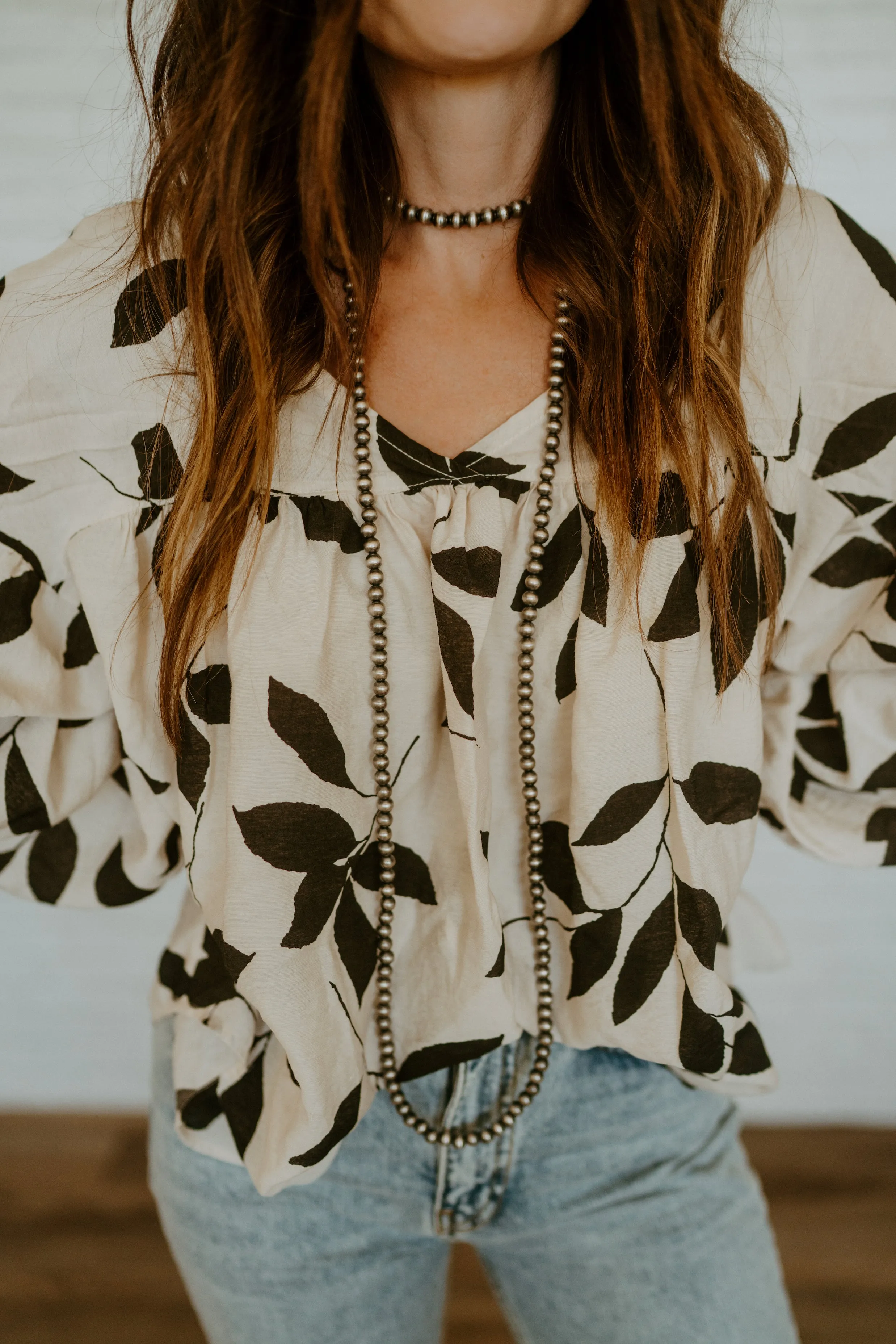 Myla Necklace | 60 inch | 8 mm sold by Goldie Lew product image thumbnail 3