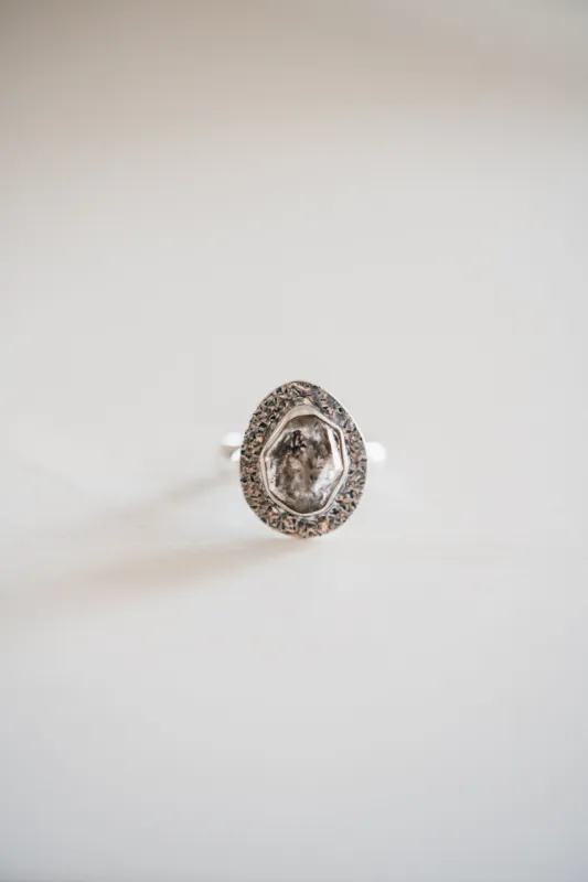 Camille Ring | Clear Quartz sold by Goldie Lew