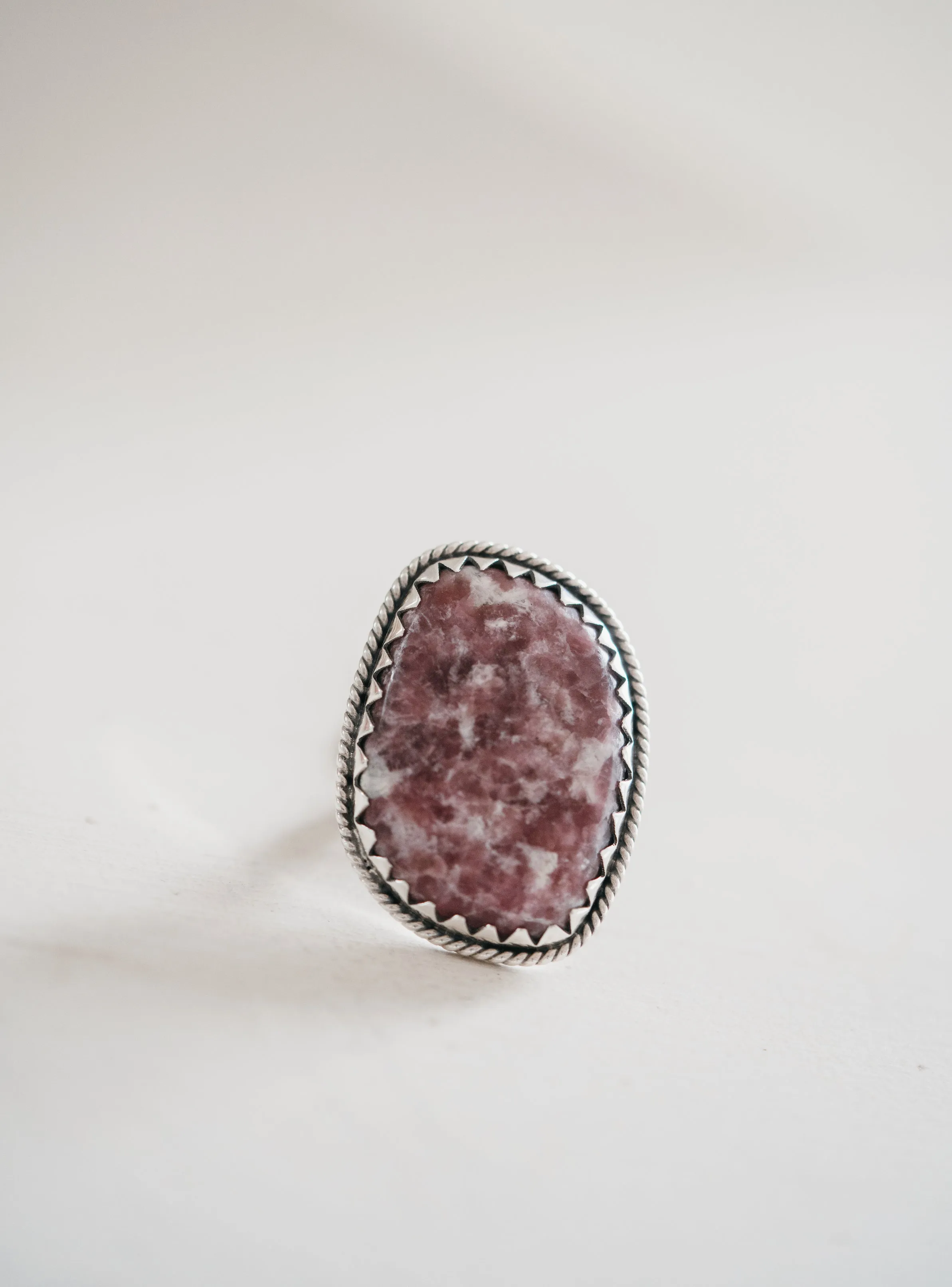 Cordelia Ring | #2 | Lepidolite sold by Goldie Lew product image thumbnail 5