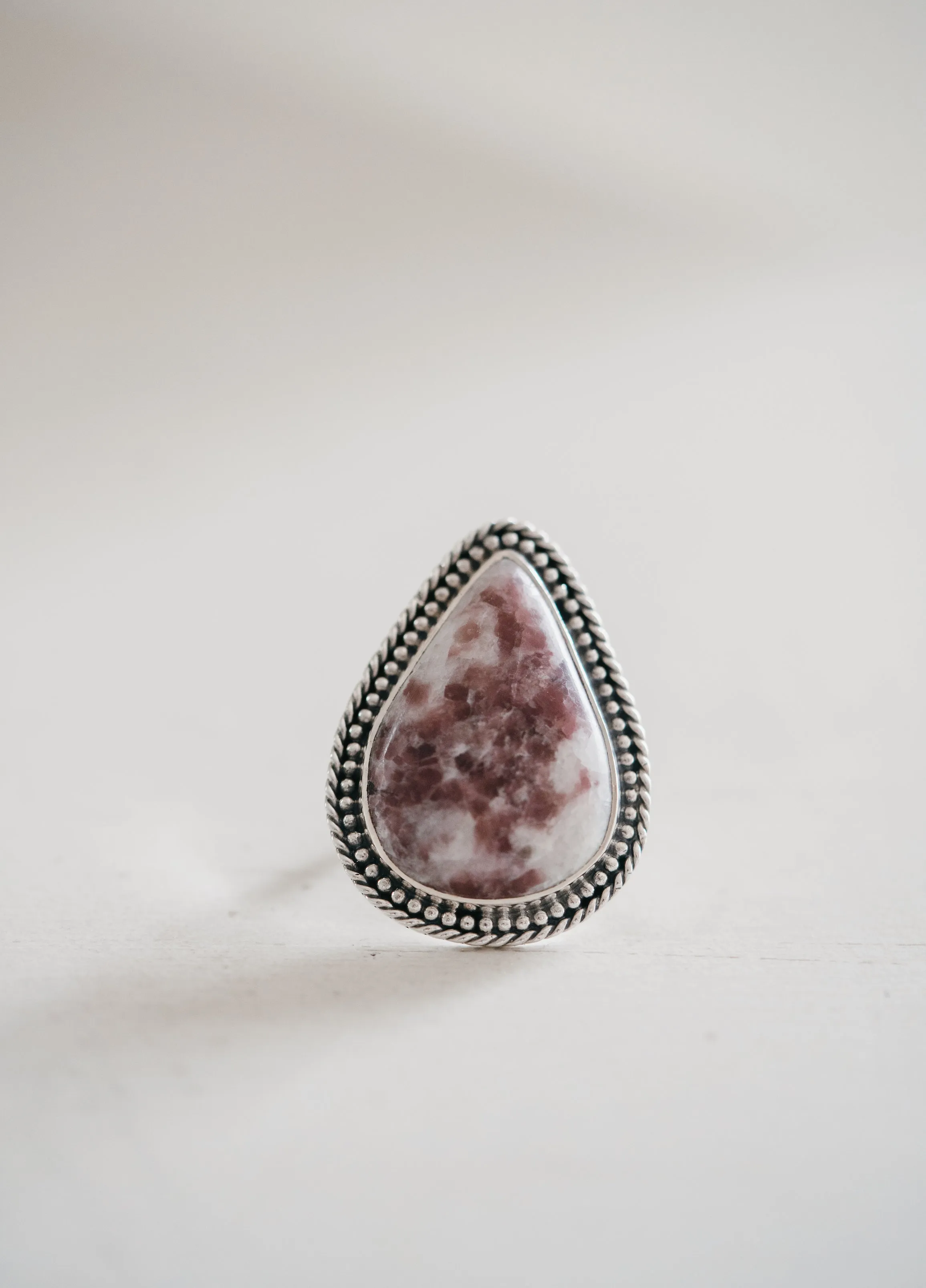 Cordelia Ring | #2 | Lepidolite sold by Goldie Lew product image thumbnail 3