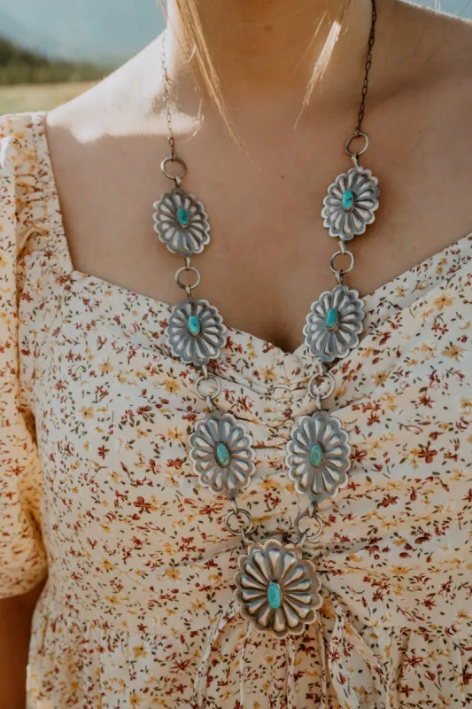 Large Concho Necklace - FINAL SALE sold by Goldie Lew